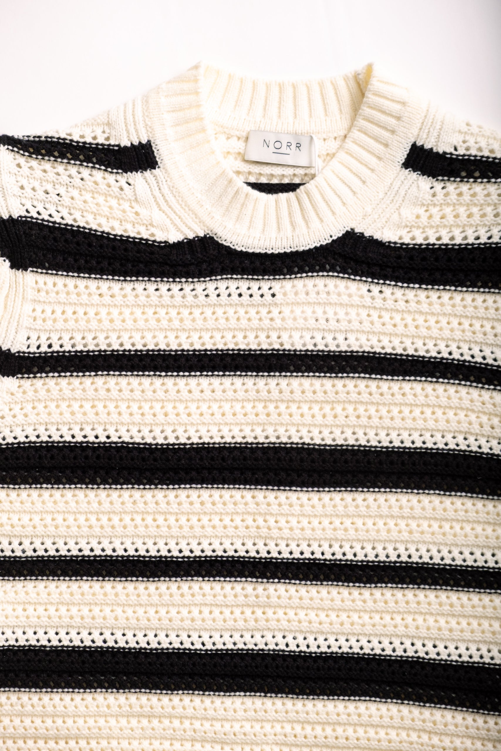CERISE - BLACK STRIPE