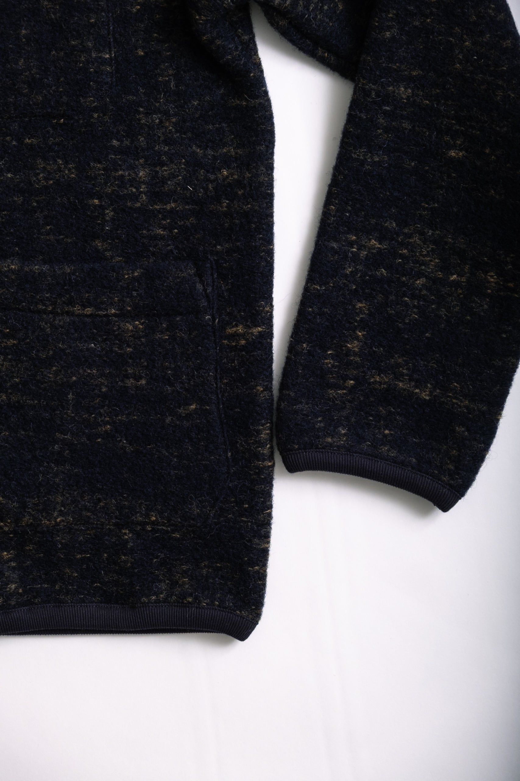 MARBLE FLEECE - NAVY
