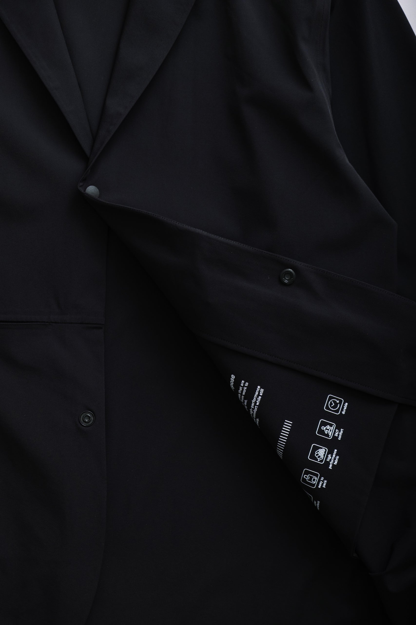 TECH BLAZER - BLACK