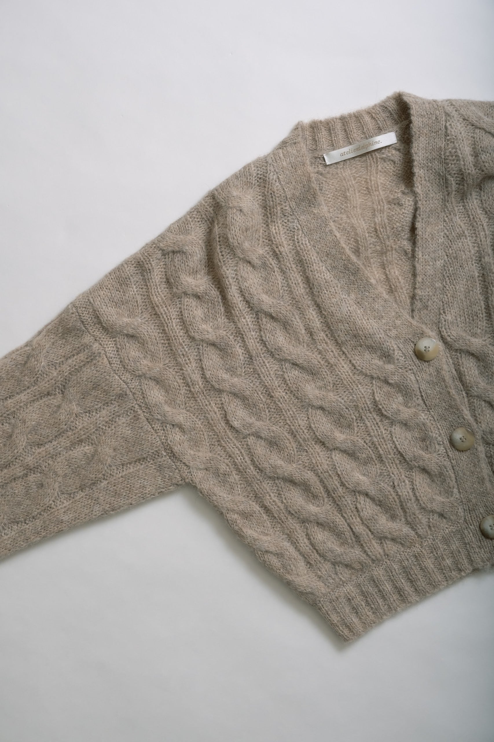 TRISTAN CARDIGAN - SAND