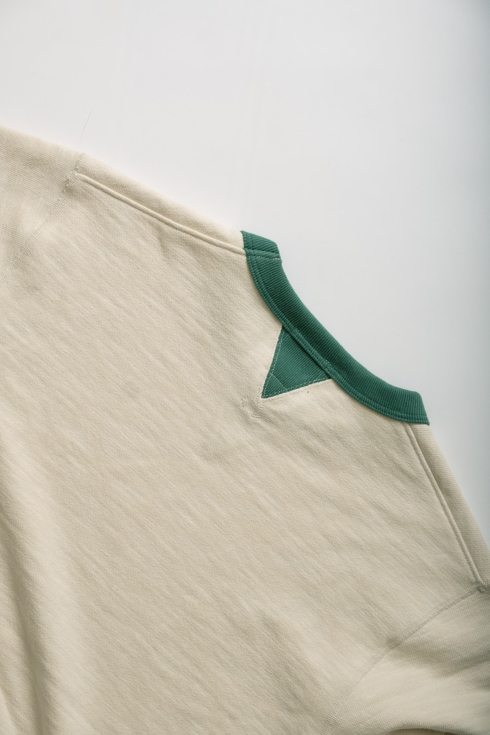 GG SWEAT CREWNECK - IVORYXGREEN
