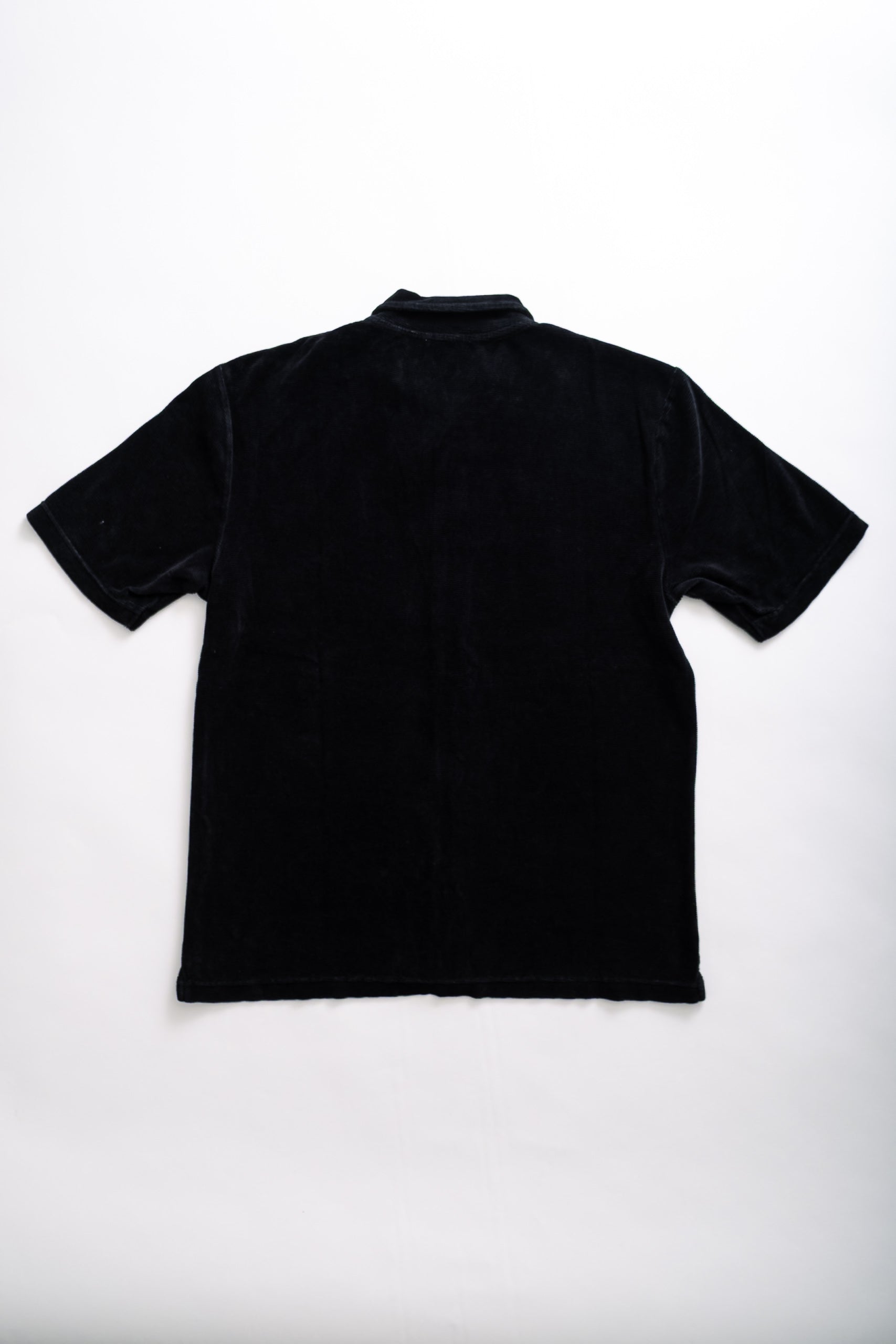 VELOUR POLO - CAVIARV