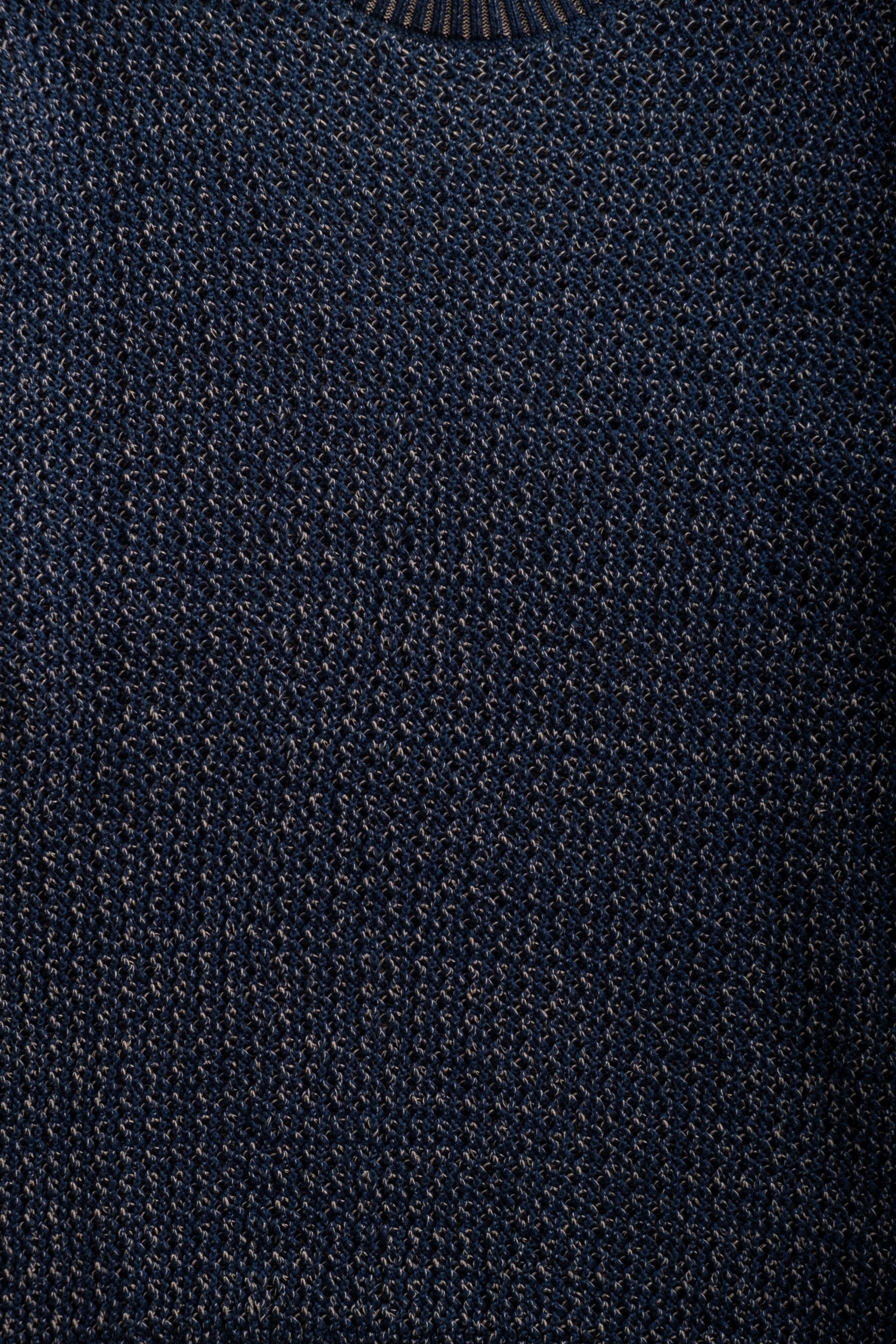 MARLED CREWNECK - NAVY