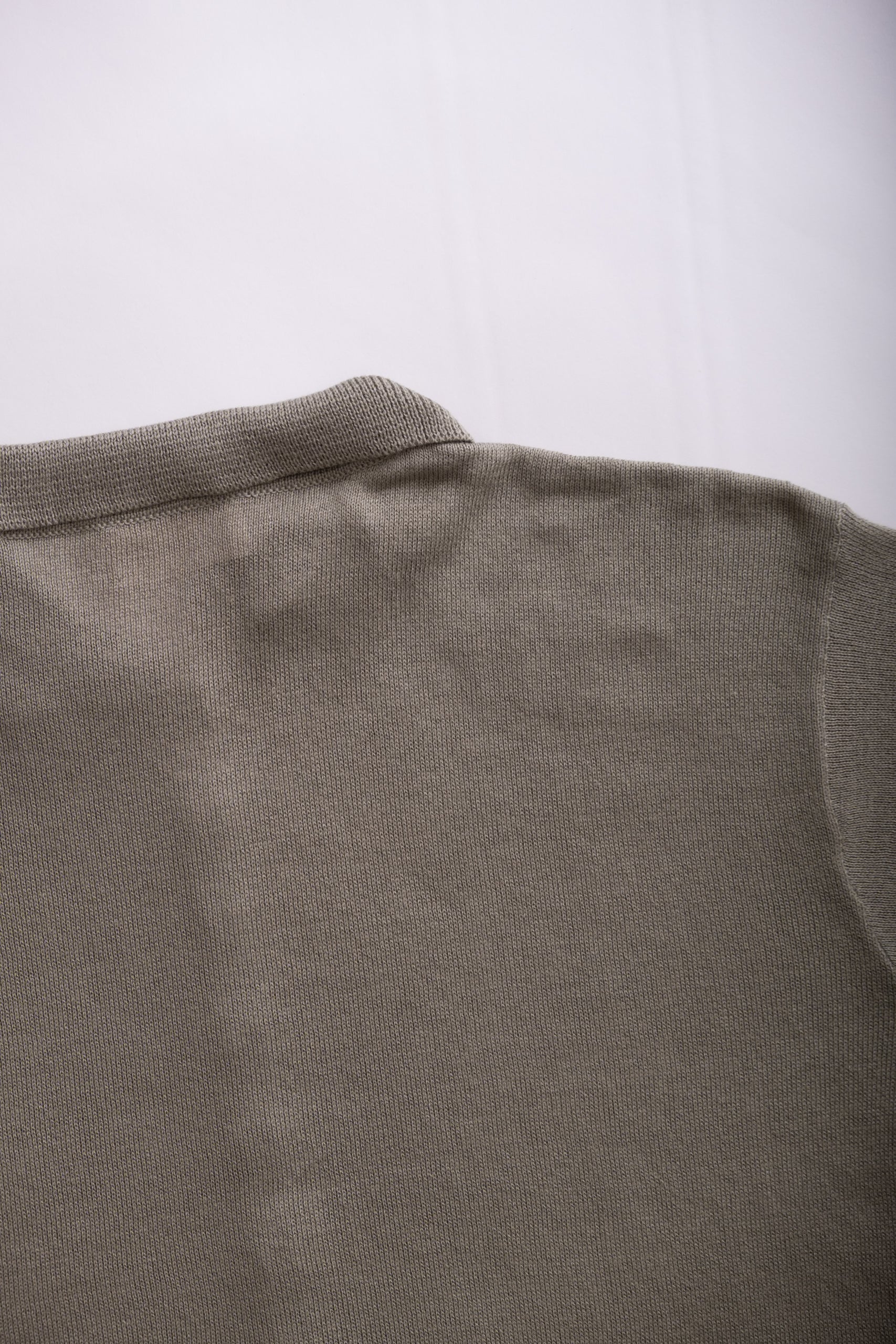HIGH GAUGE KNIT BLOUSE - SAGE