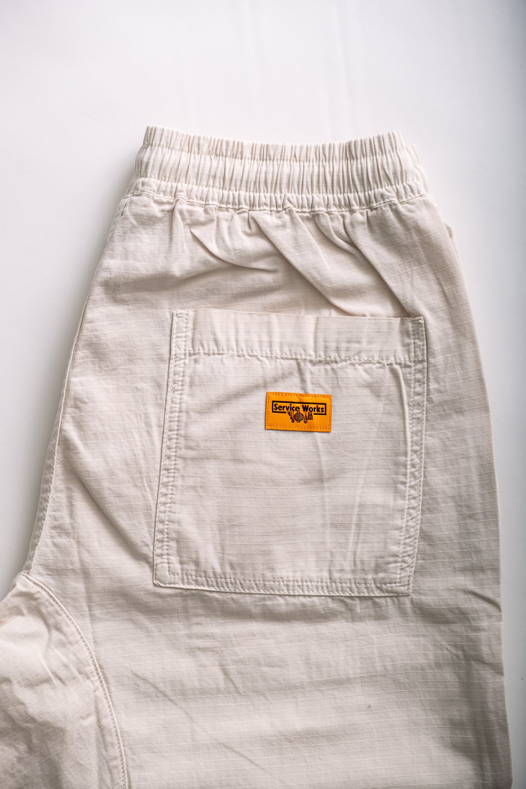 CHEF PANT RIPSTOP - BONE