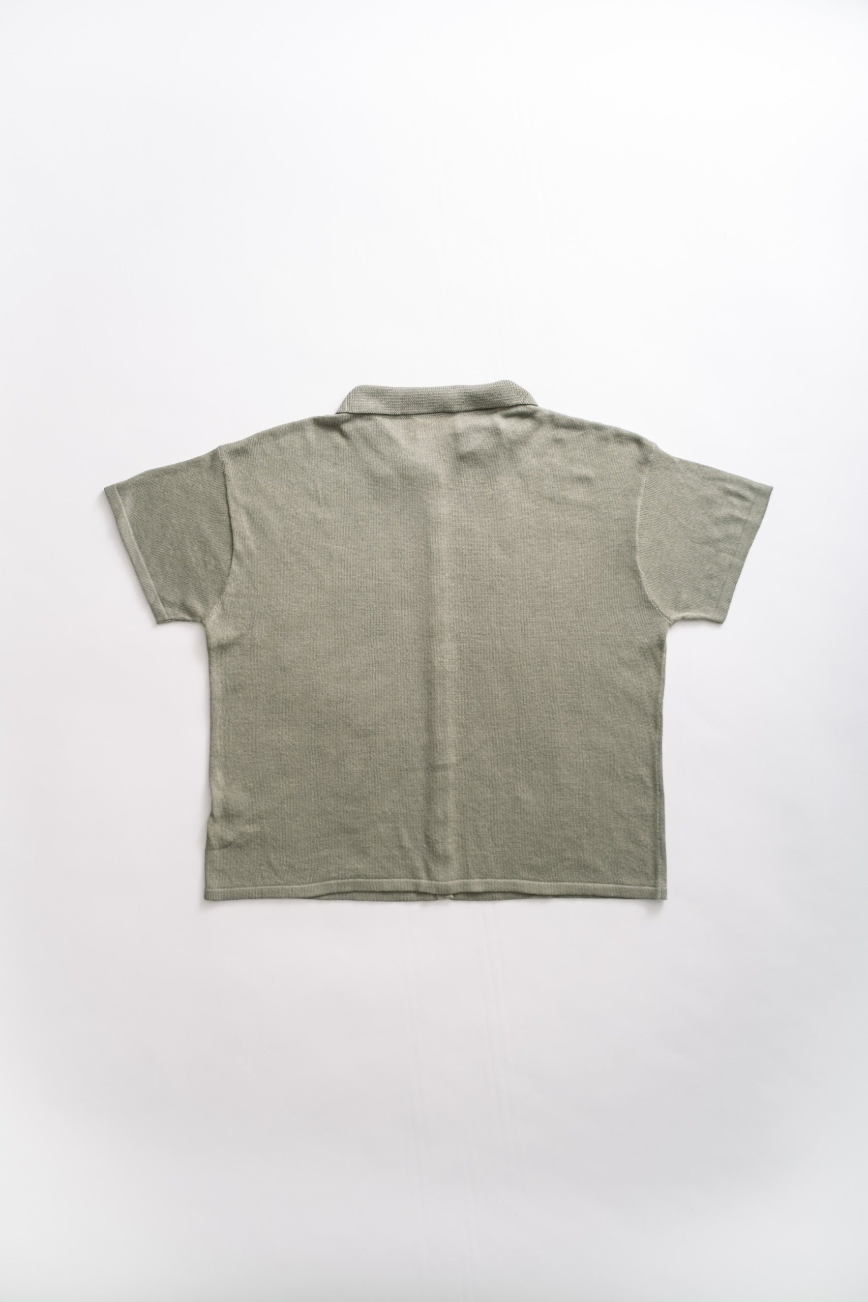 HIGH GAUGE KNIT BLOUSE - SAGE