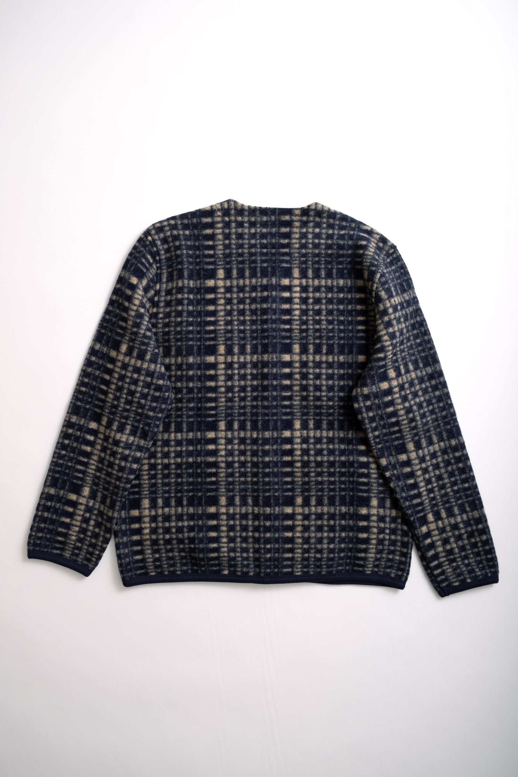 TELEPASS FLEECE CARDIGAN - NAVY