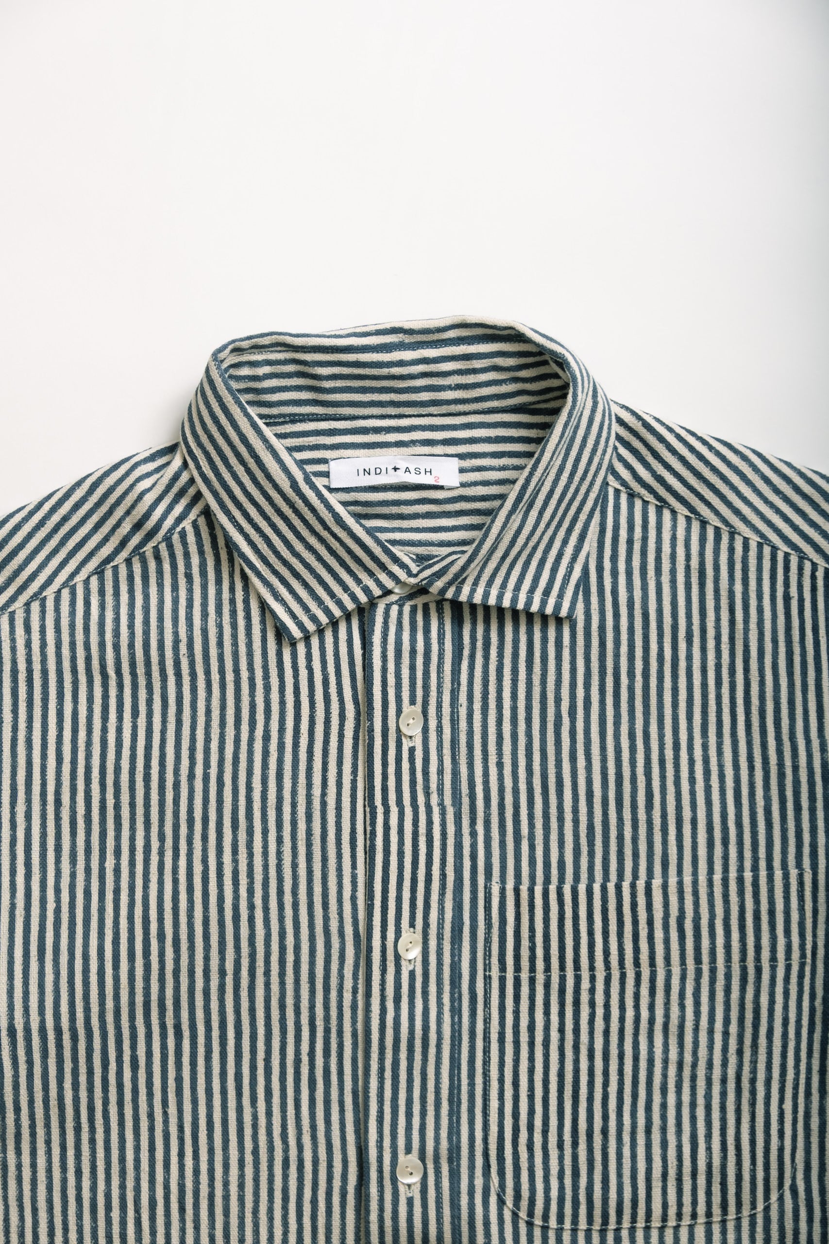 LS MATTY SHIRT - INDIGO
