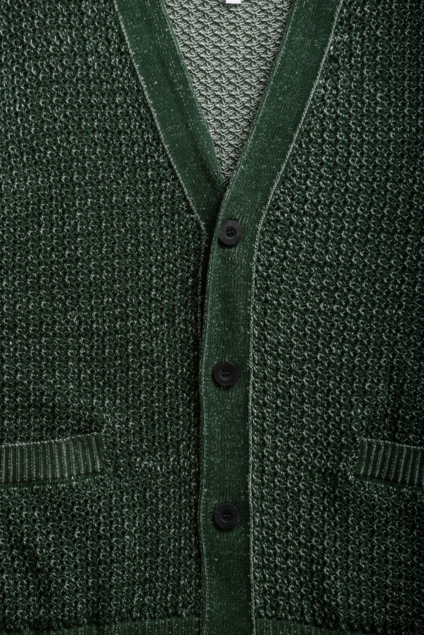 MARLED CARDIGAN - GREEN