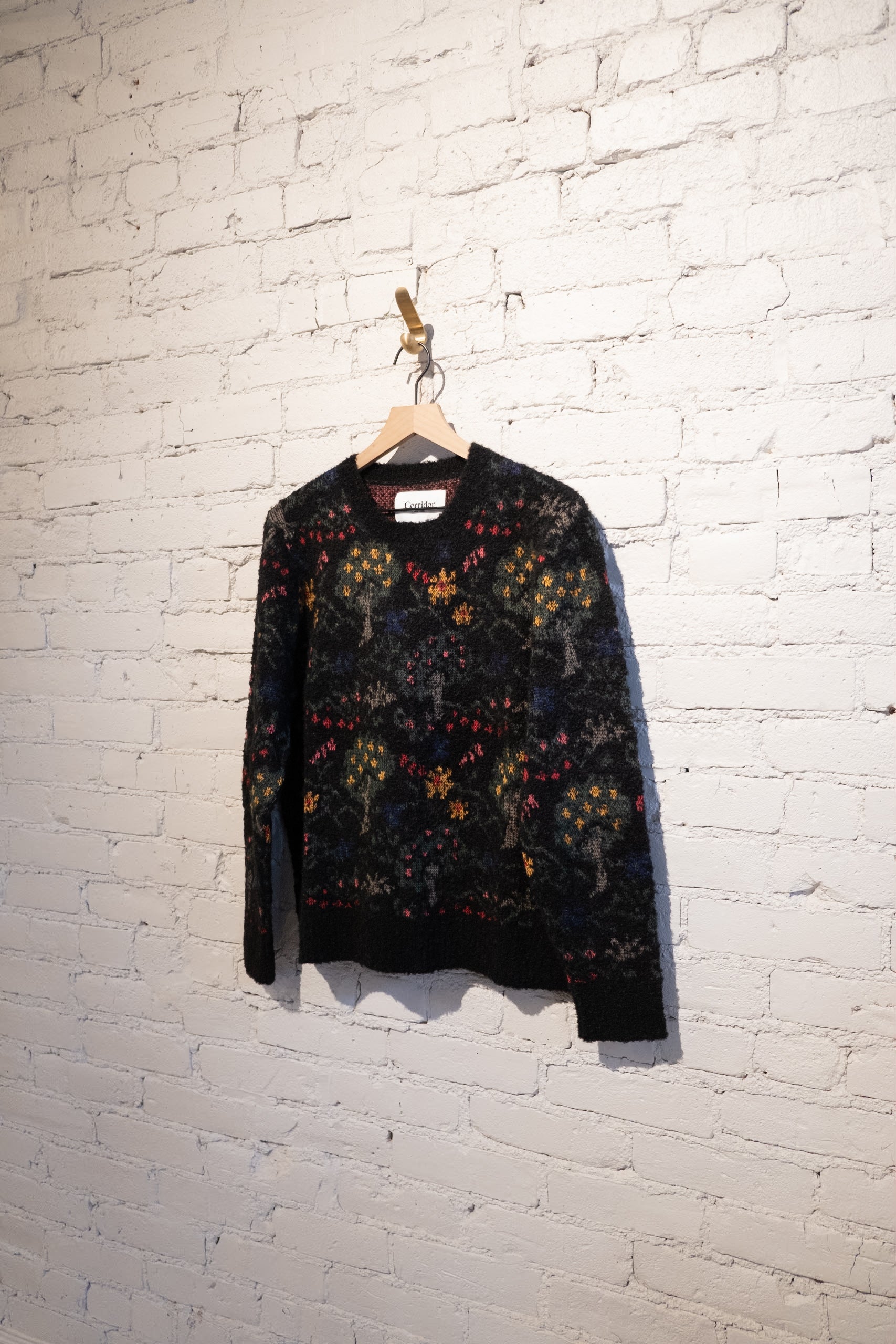 FOREST CREWNECK - BLACK