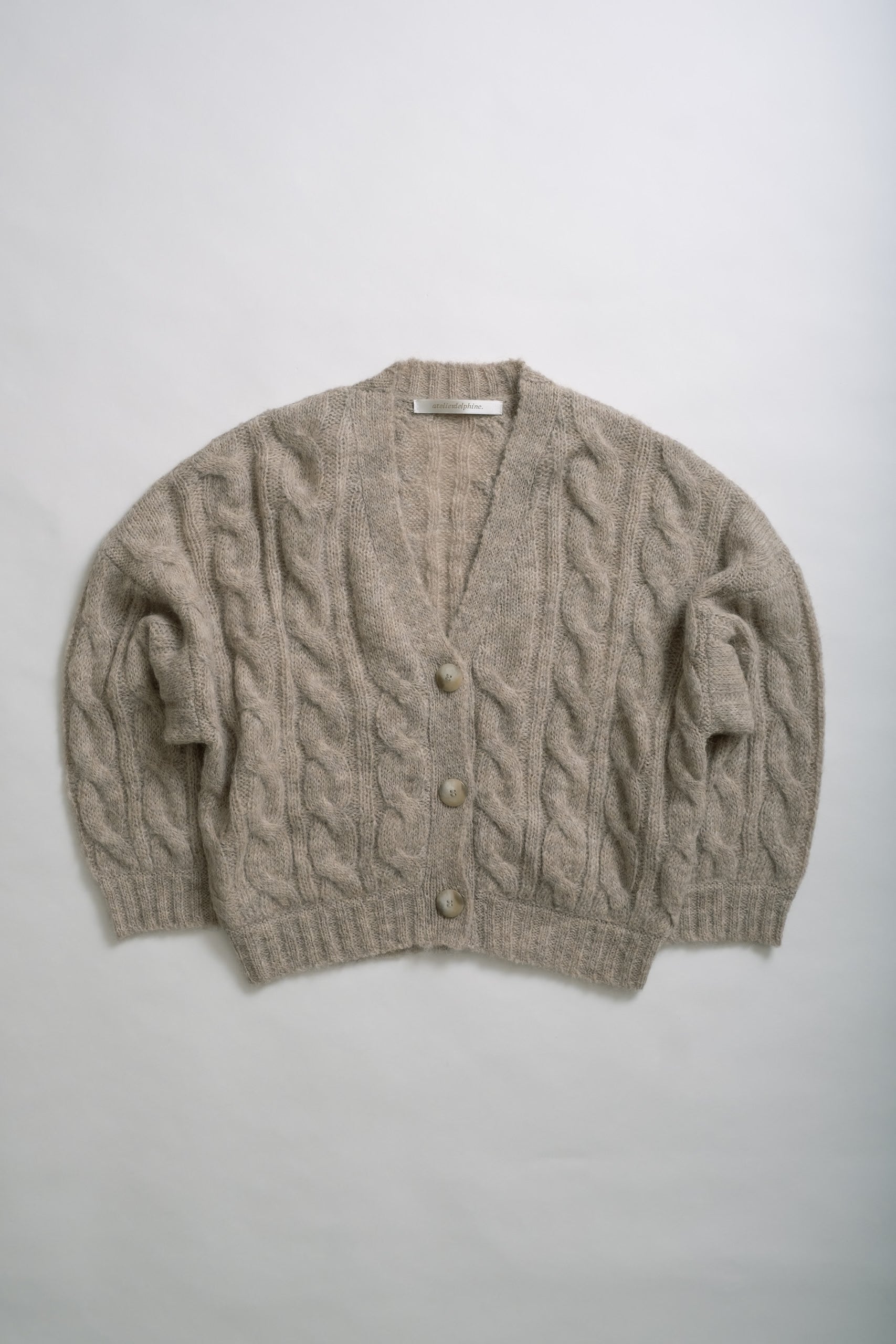 TRISTAN CARDIGAN - SAND