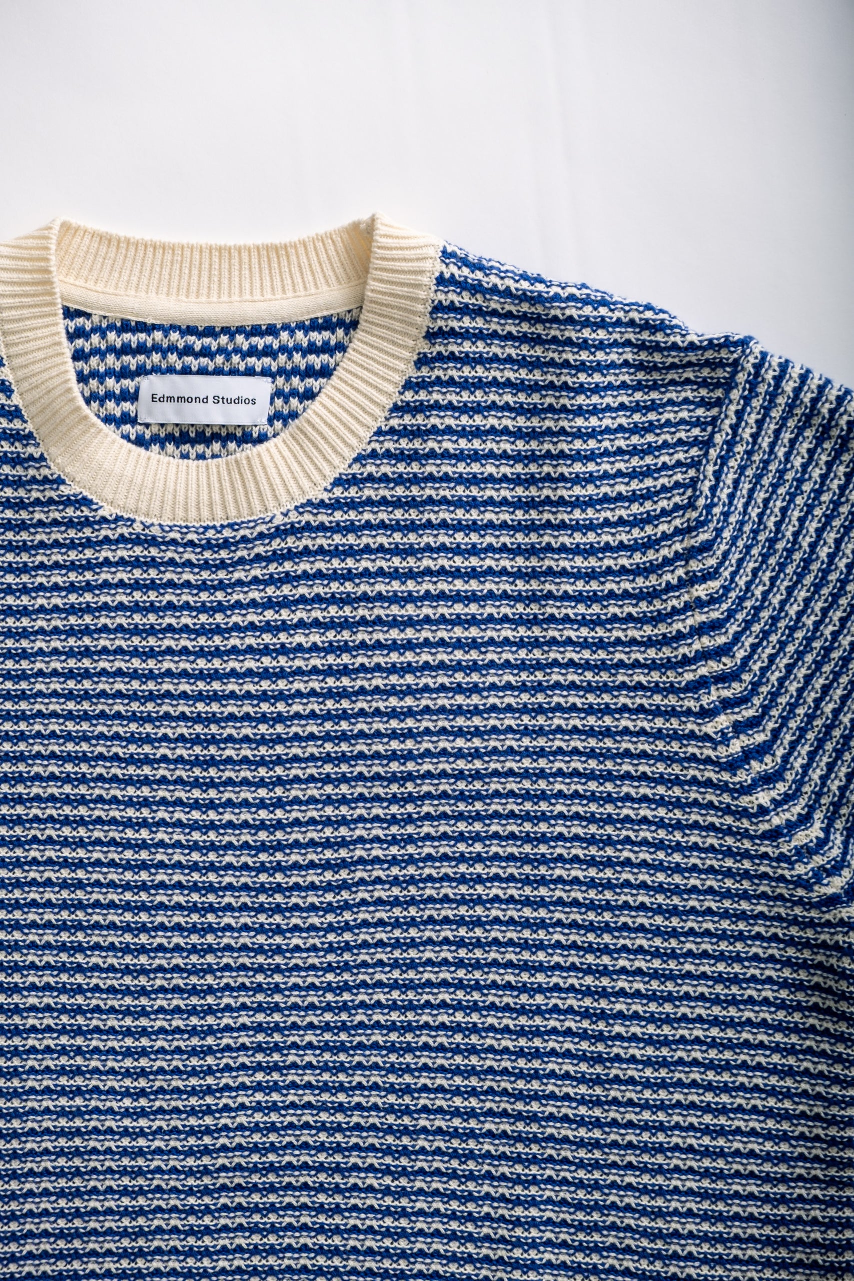 KNITTED TSHIRT - PLAIN BLUE