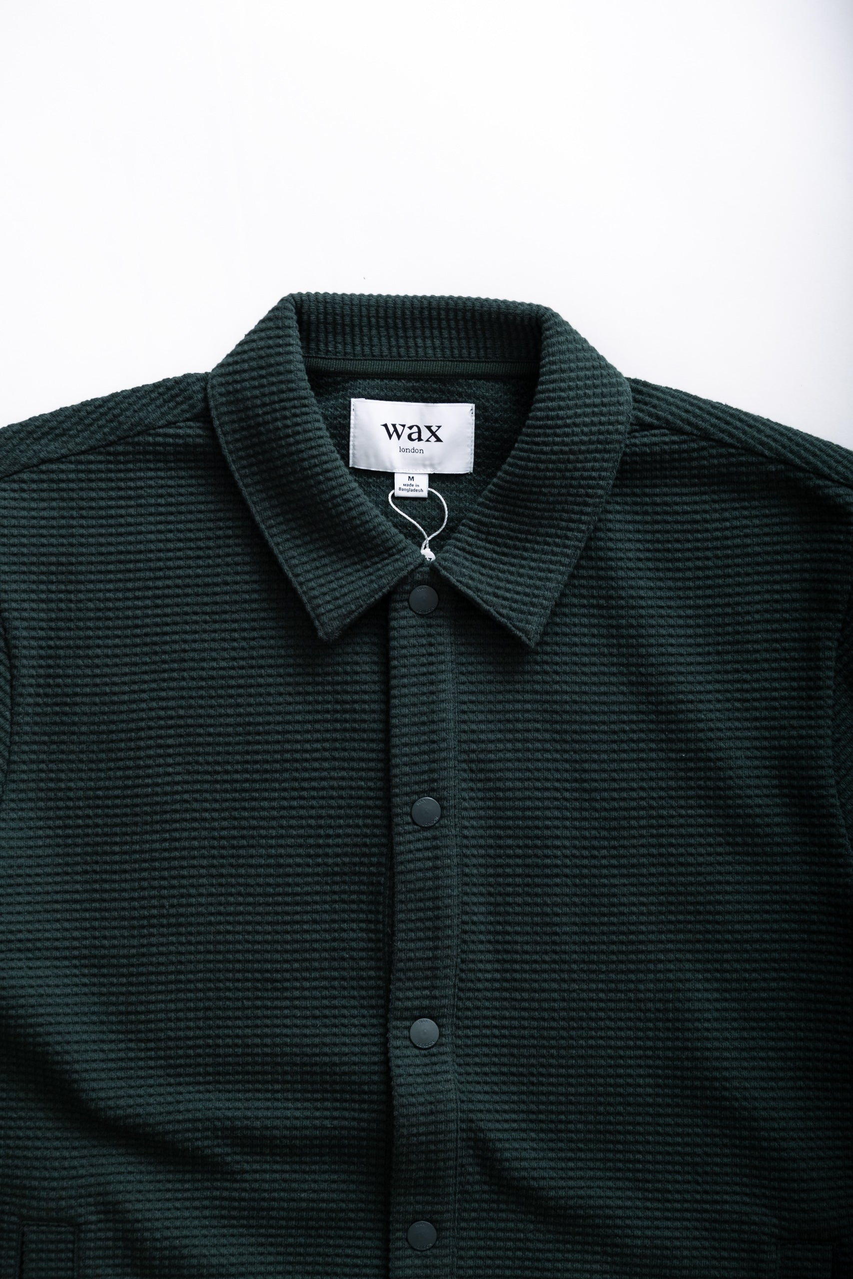 HAYS JERSEY OVERSHIRT - DARK GREEN