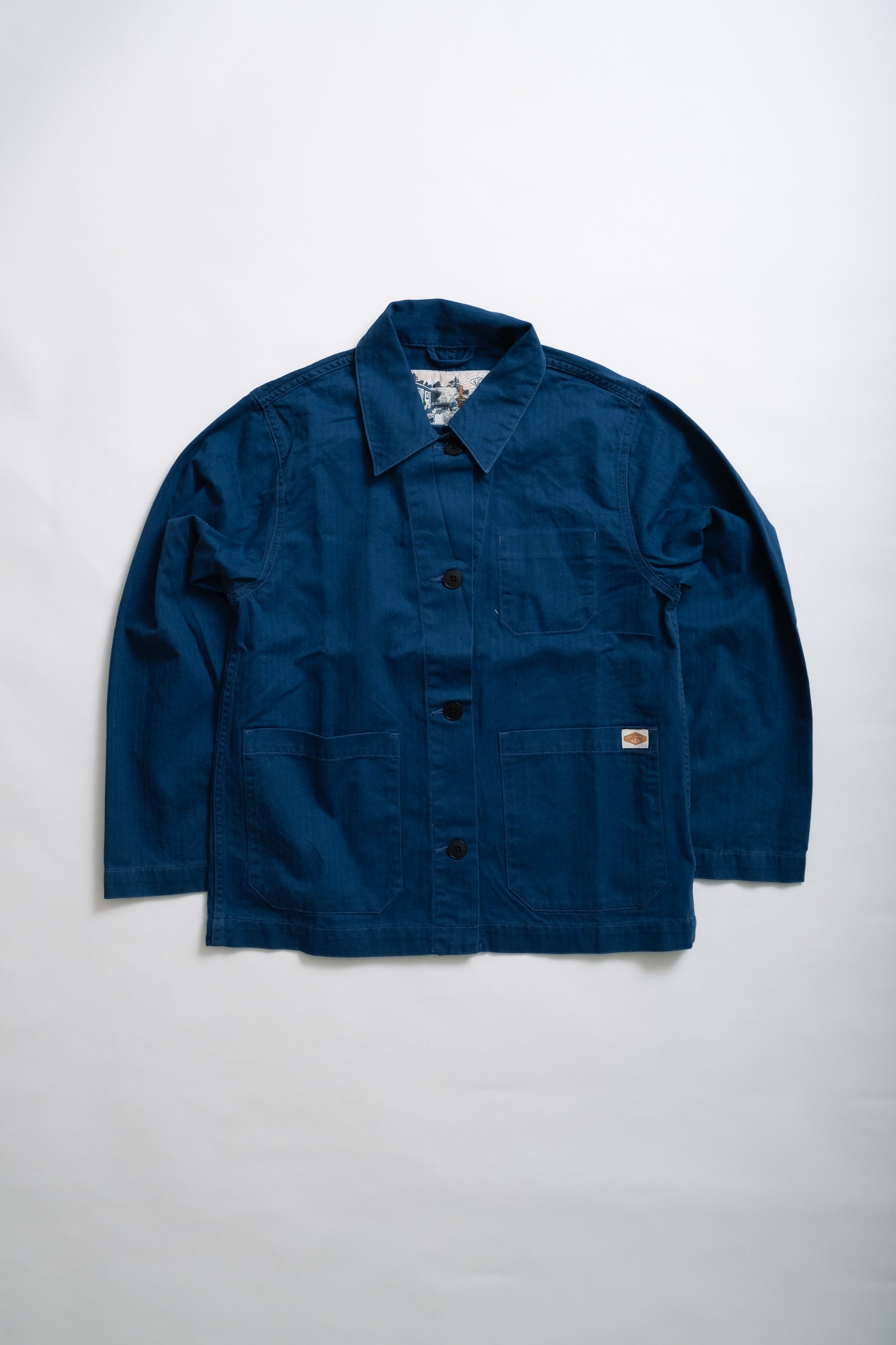 LOVIS HERRINGBONE - BLUE