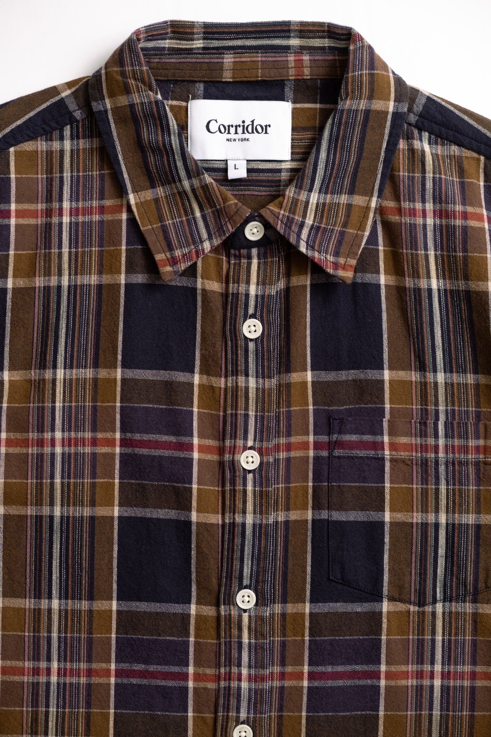 TEA TREE PLAID - NAVY