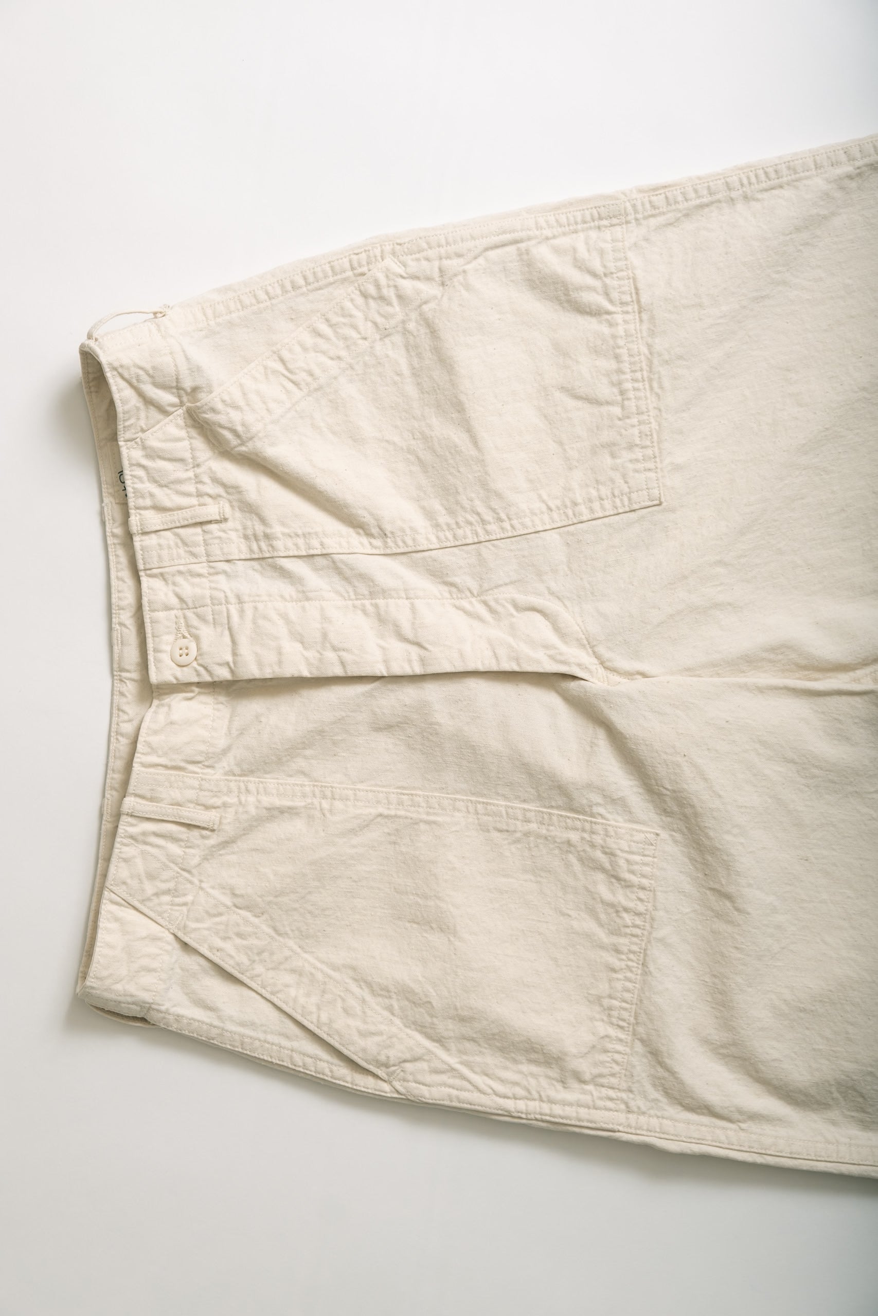 NAPPED TWILL SUMMER FATIGUE - ECRU