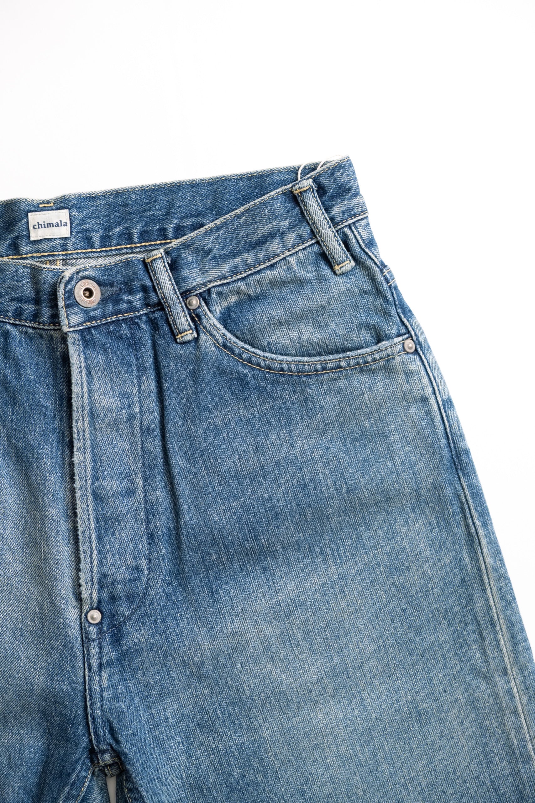 13.5OZ NARROW STRAIGHT - LIGHT WASH