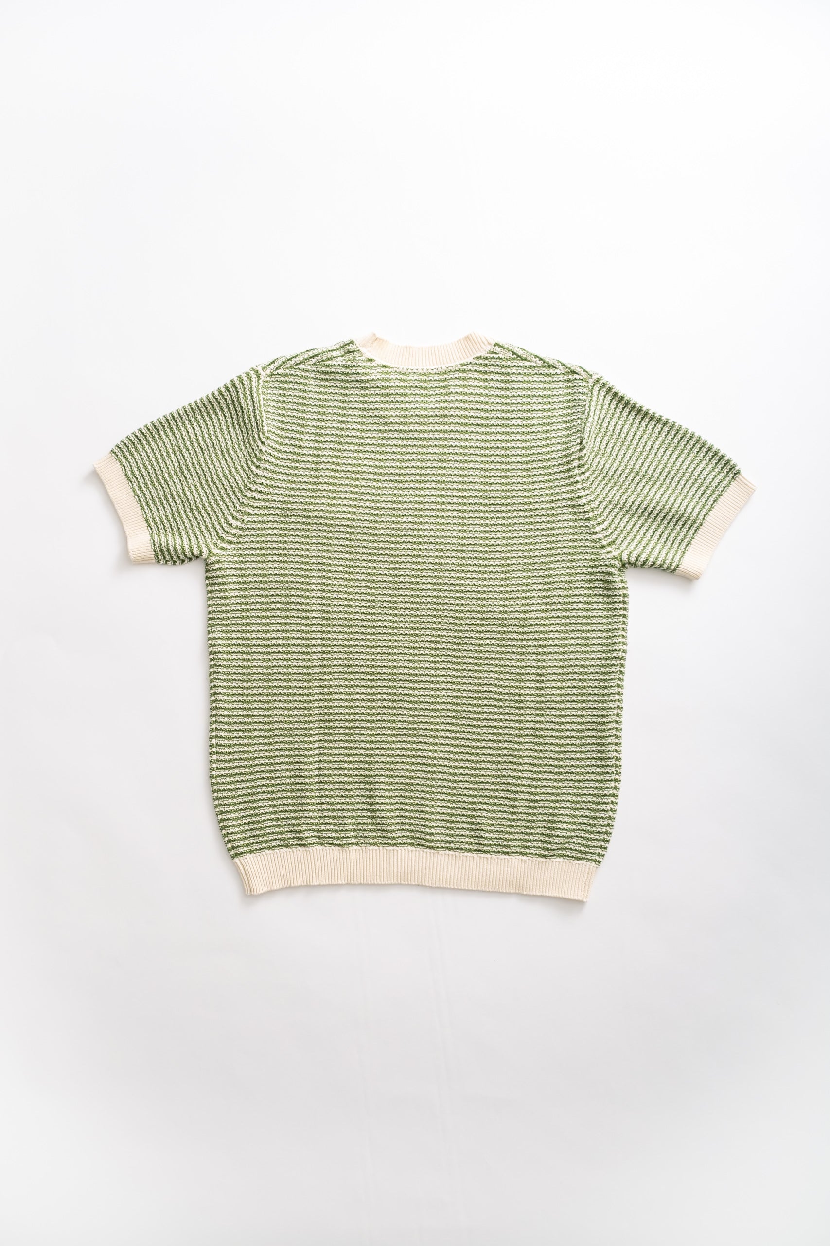 KNITTED TSHIRT - PLAIN GREEN