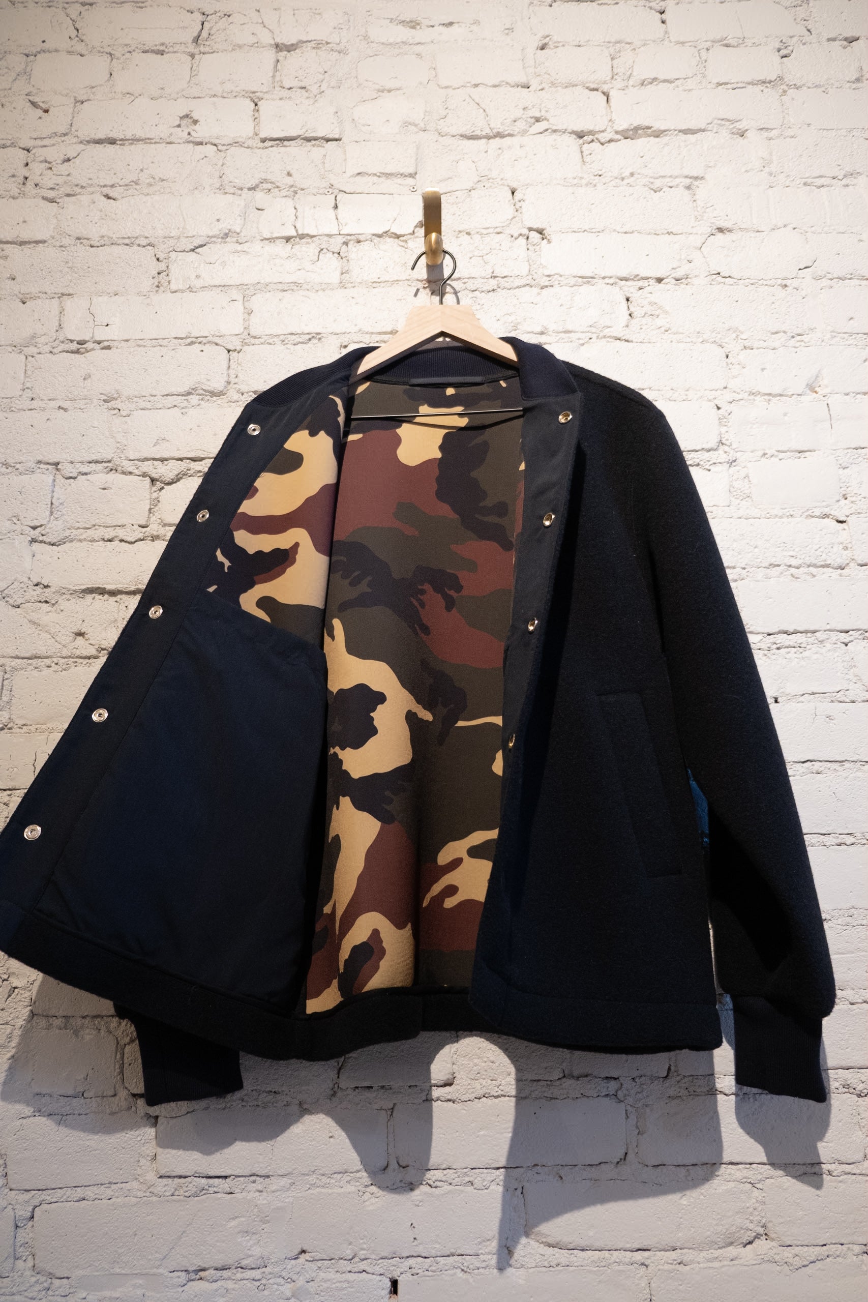 FIELD JACKET - NAVY/CAMO