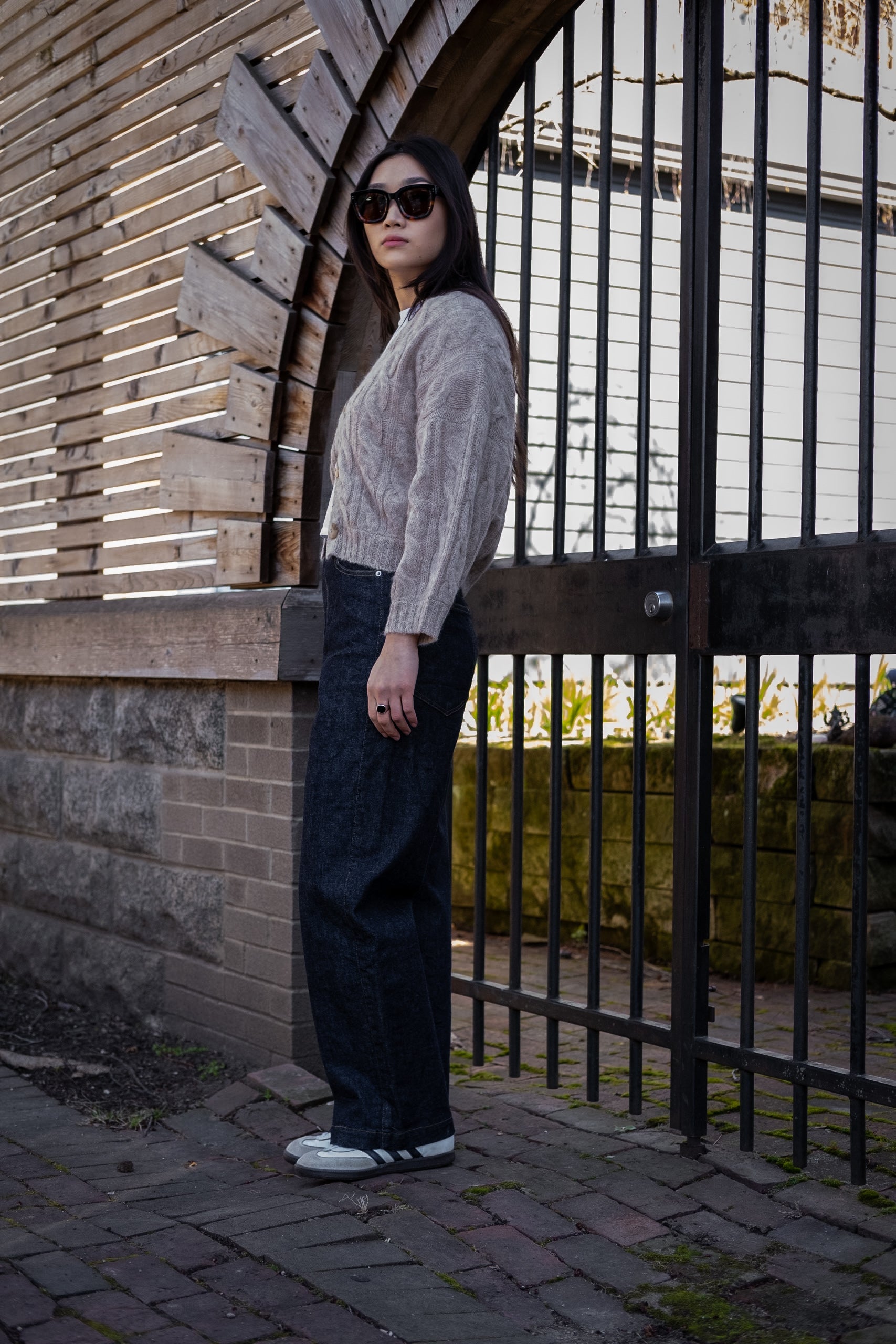 TRISTAN CARDIGAN - SAND