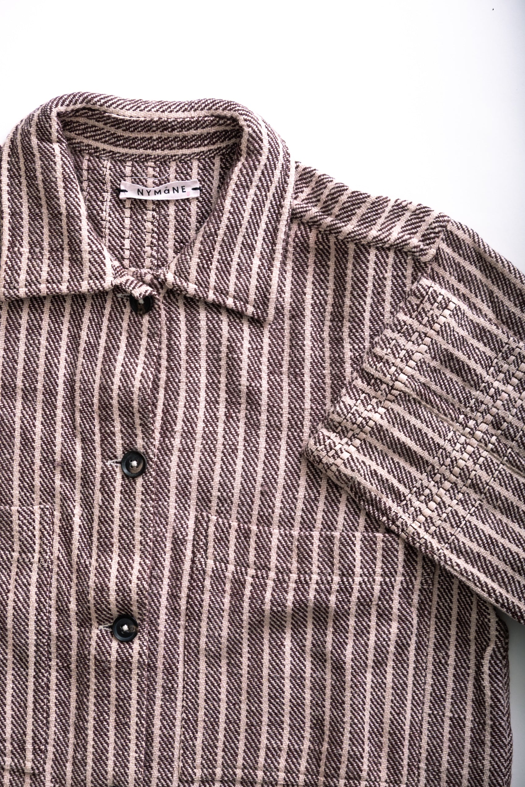 SUZIE WORKSHIRT - NAT/BROWN