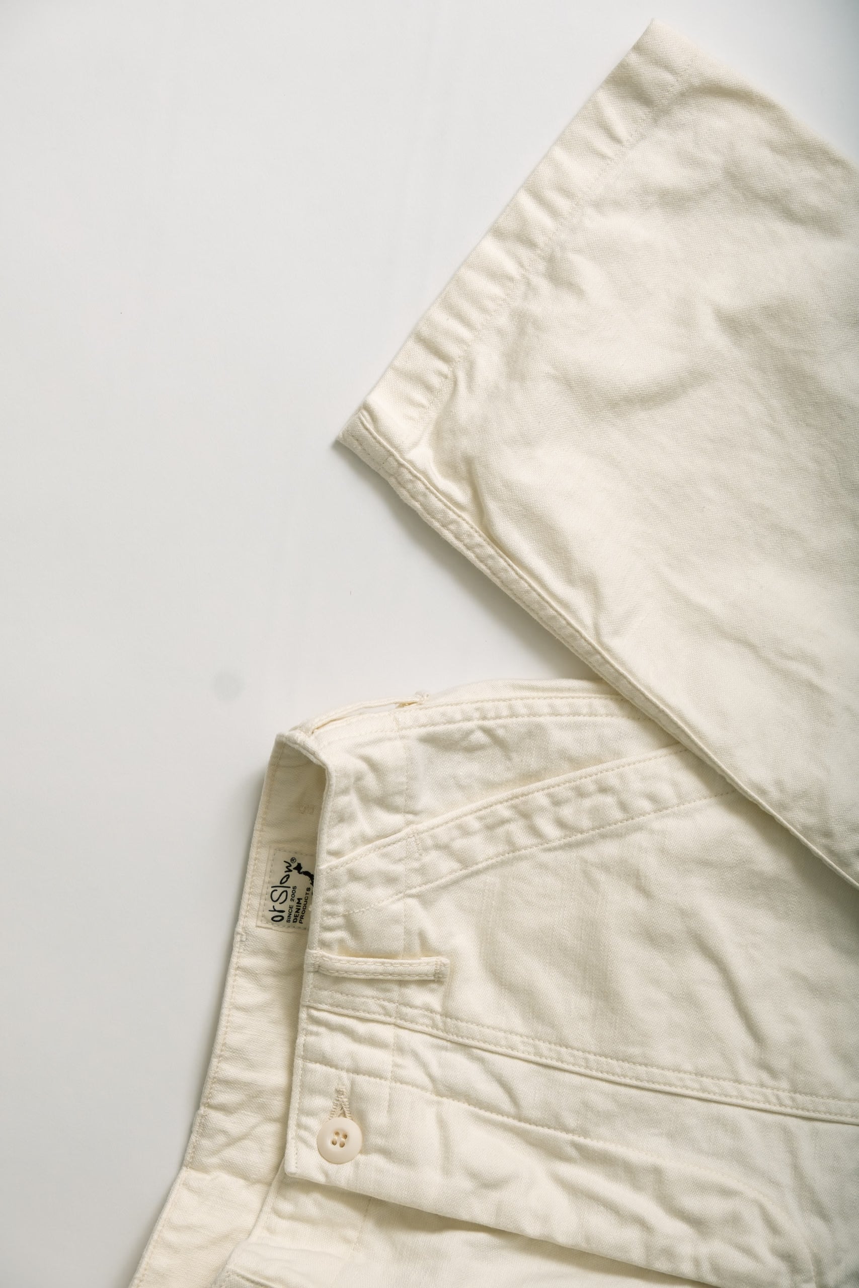 US ARMY FATIGUE PANTS - ECRU