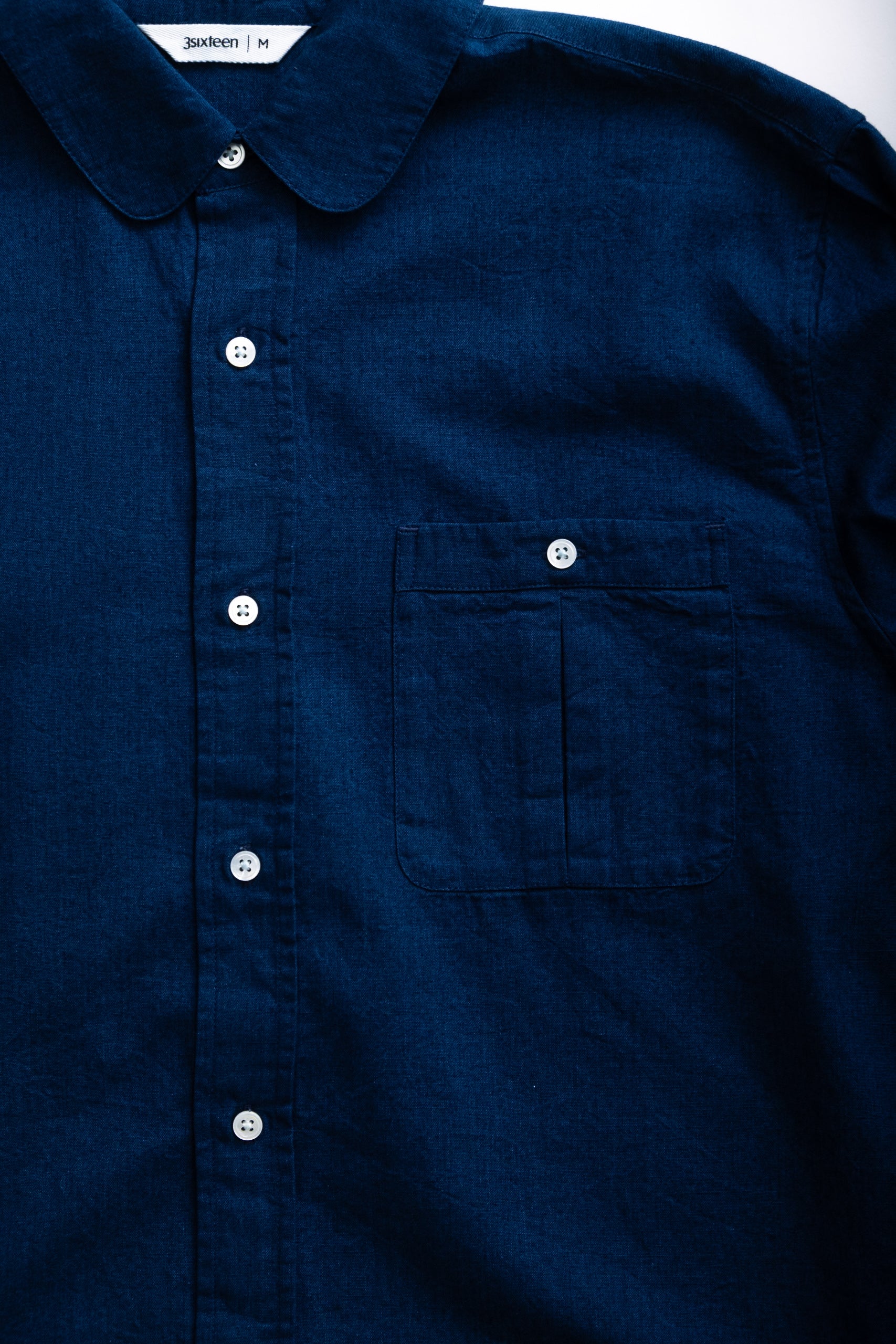 CLUB COLLAR - INDIGO SELVEDGE