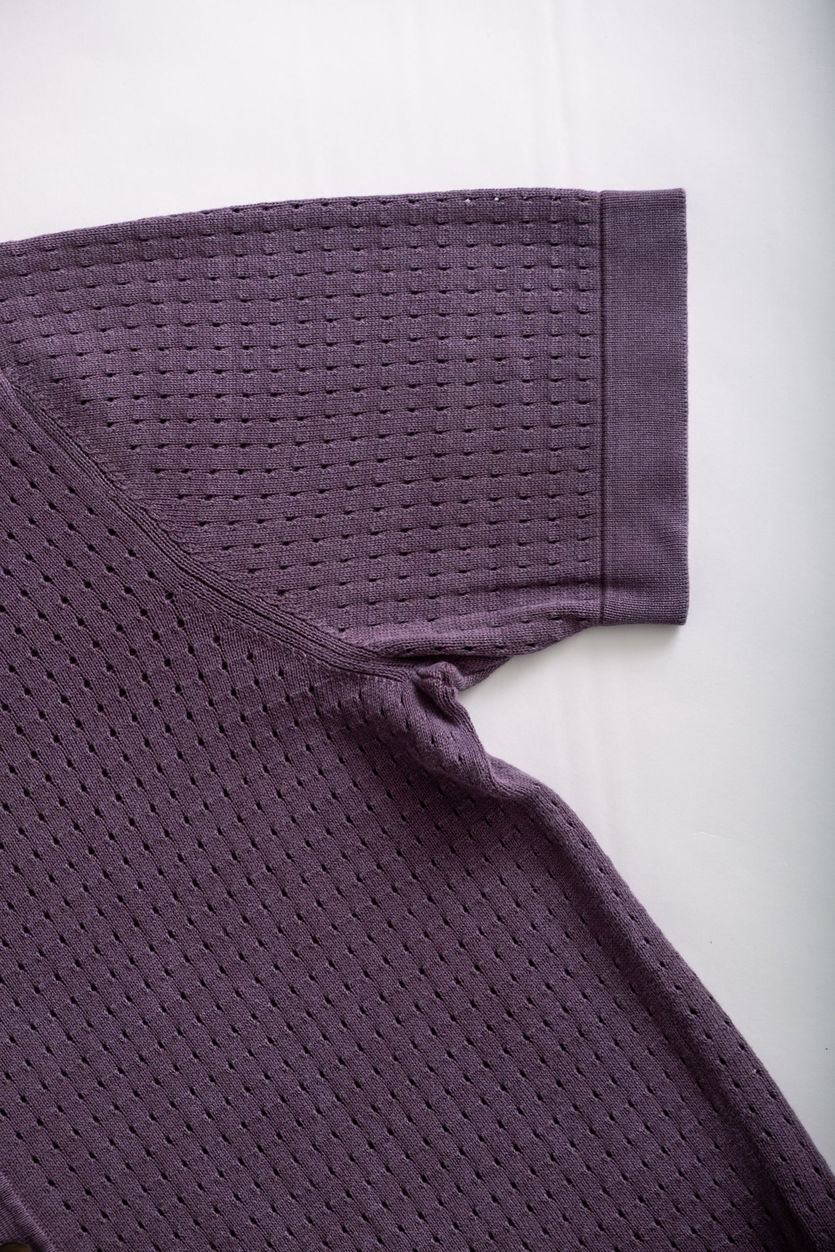 WASHED POINTELLE - VIOLET