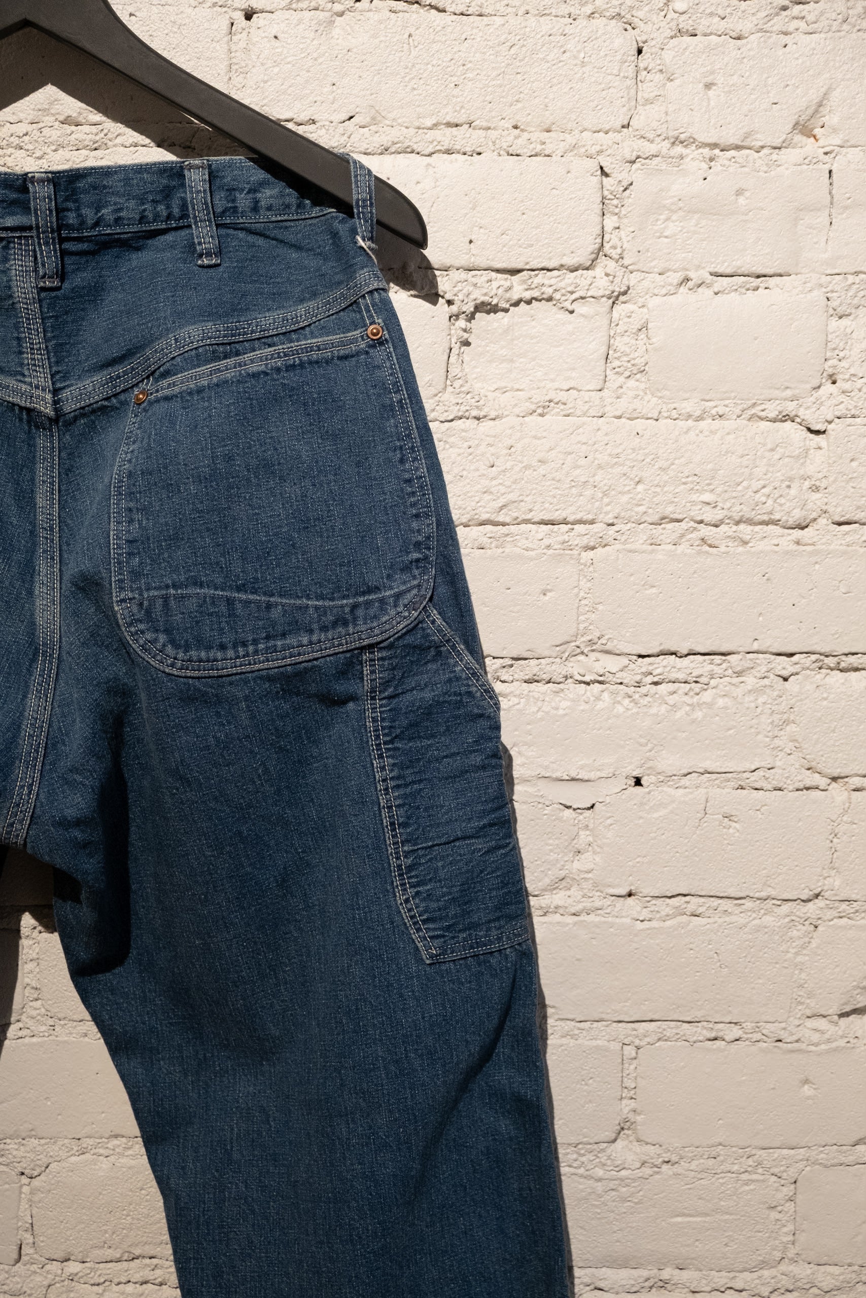 DENIM PAINTER PANTS USED WASH