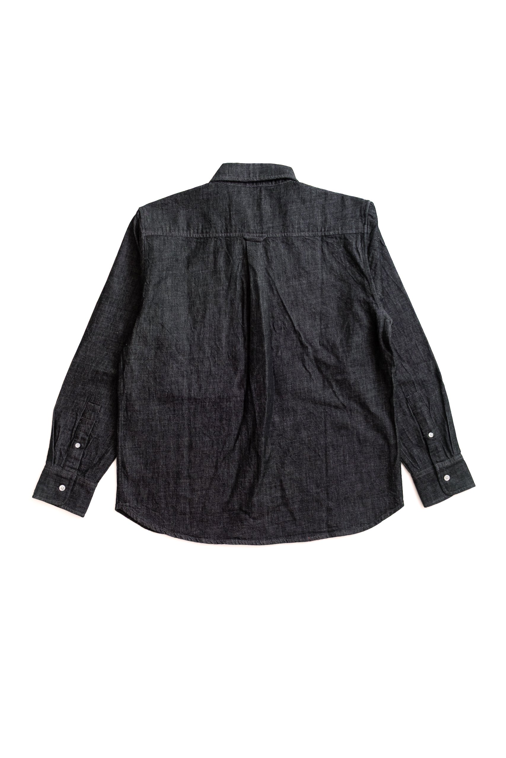 DENIM BD SHIRT - BLACK/WHITE