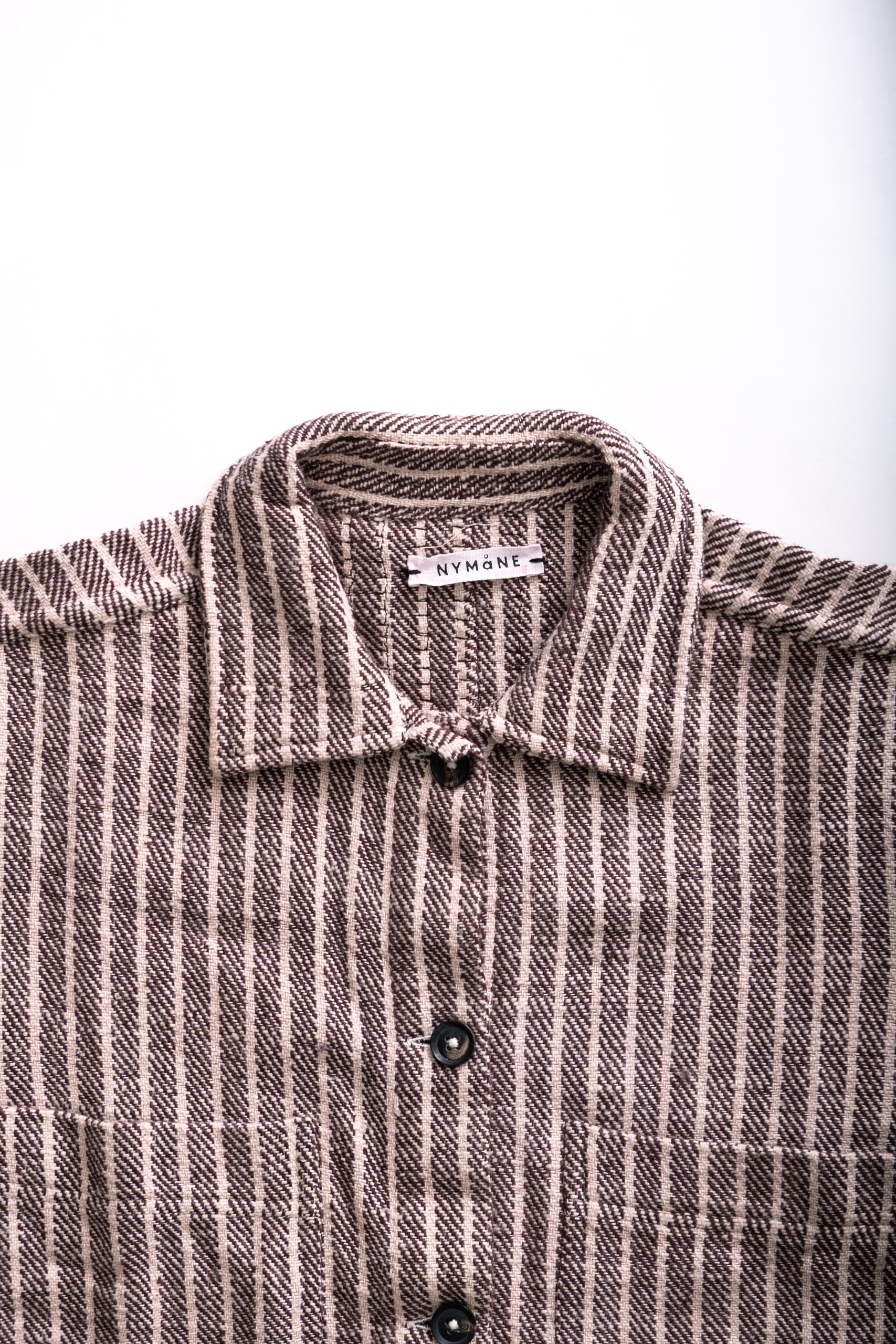 SUZIE WORKSHIRT - NAT/BROWN