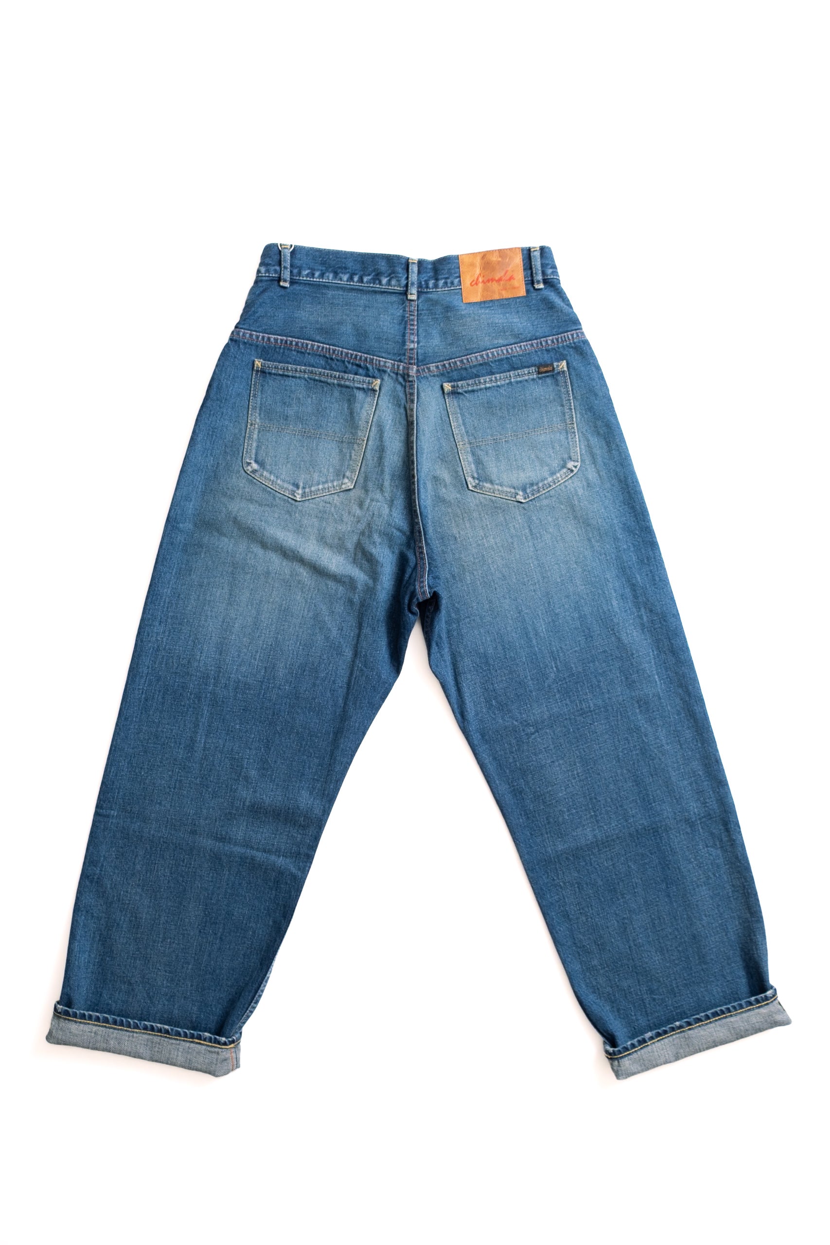 13.5OZ RANCH PANT - DARK WASH