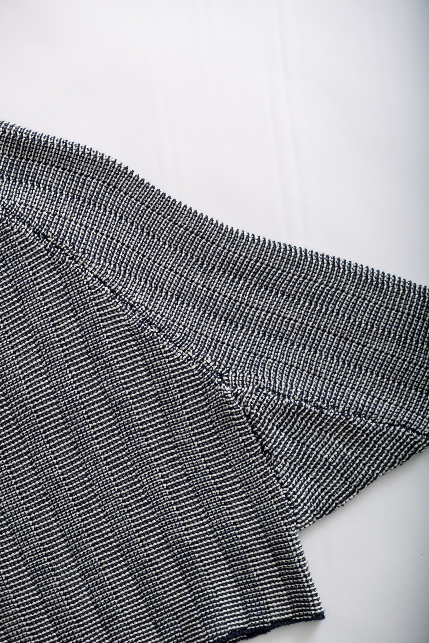 HENRIETTA TOP - NAVY/CREAM