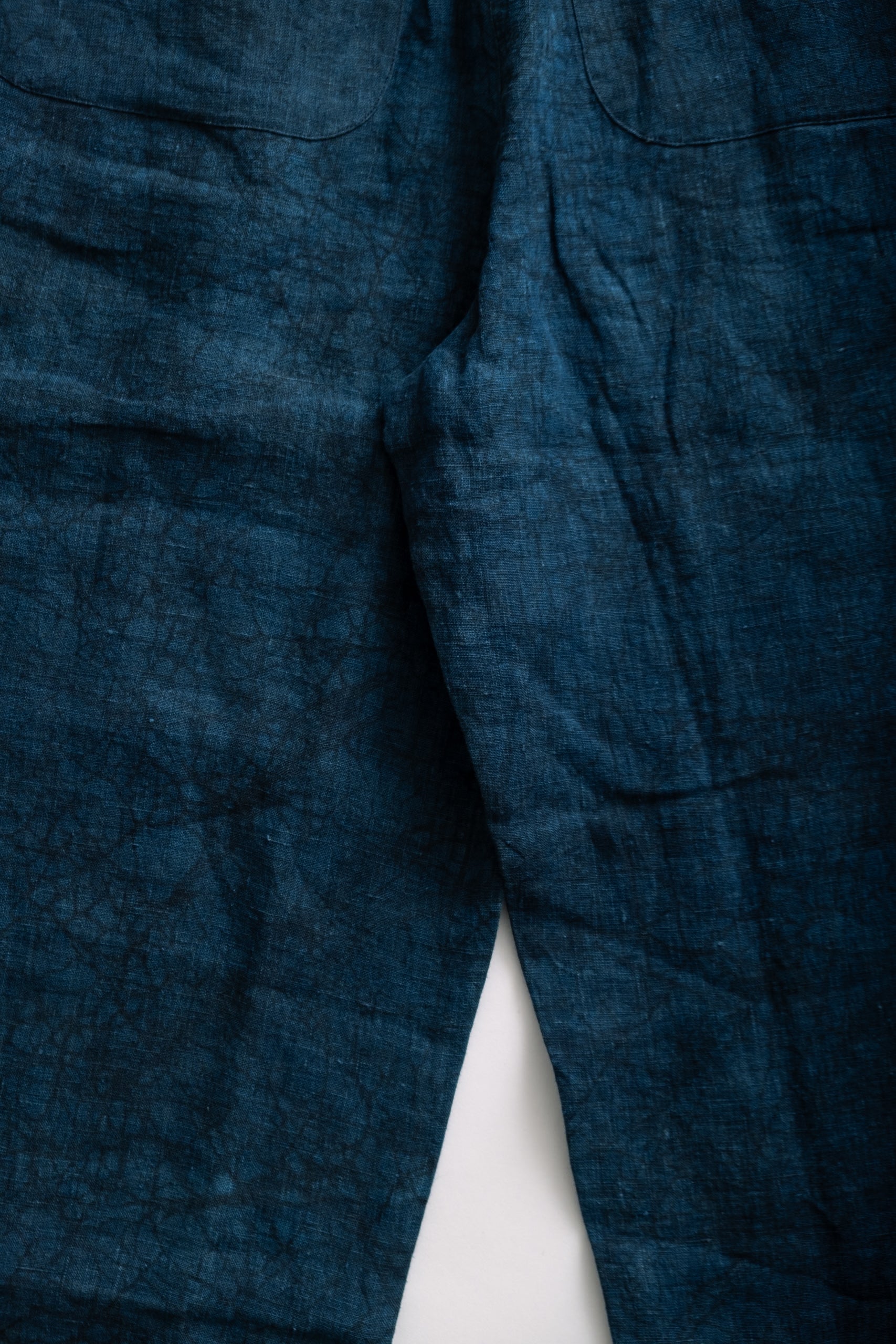WES PLEAT PANT - INDIGO