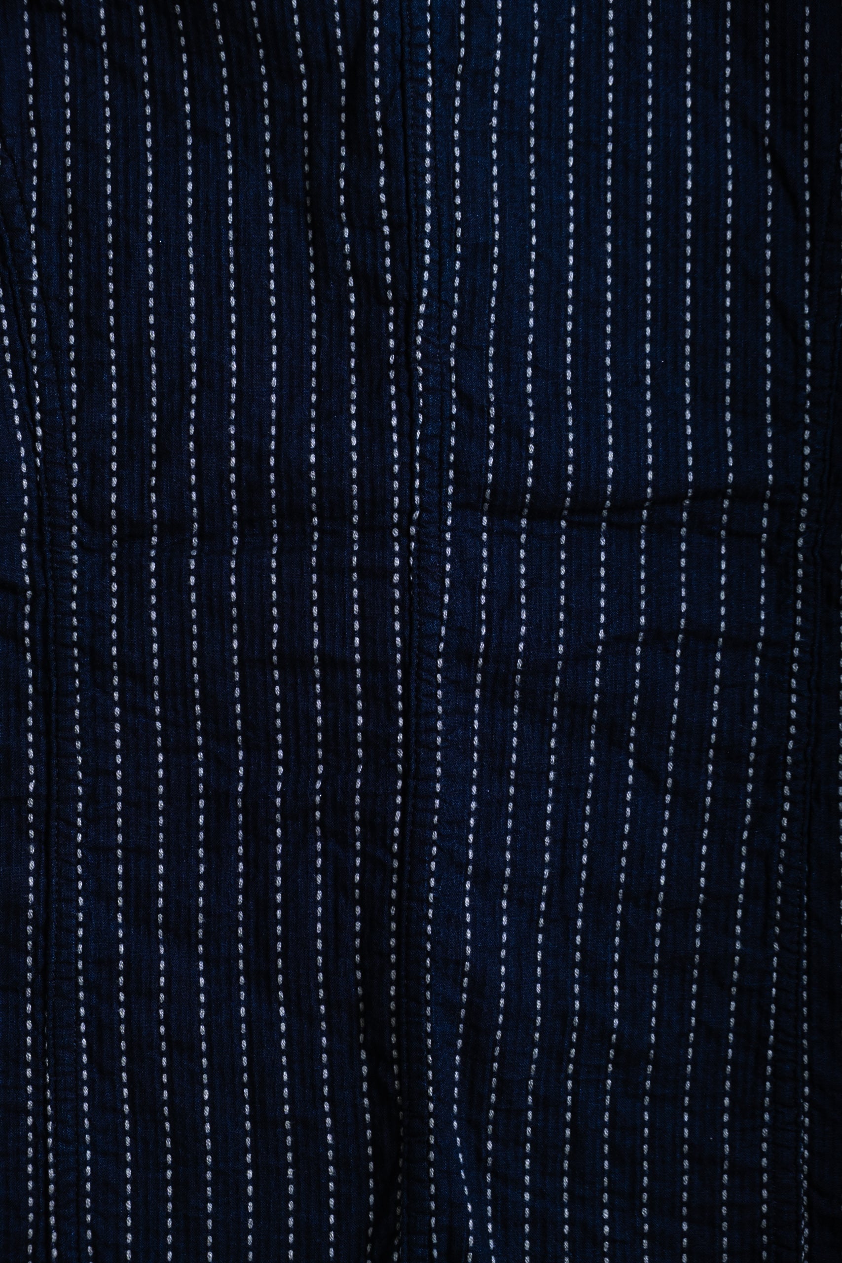 STITCH STRIPE WORK JACKET - INDIGO