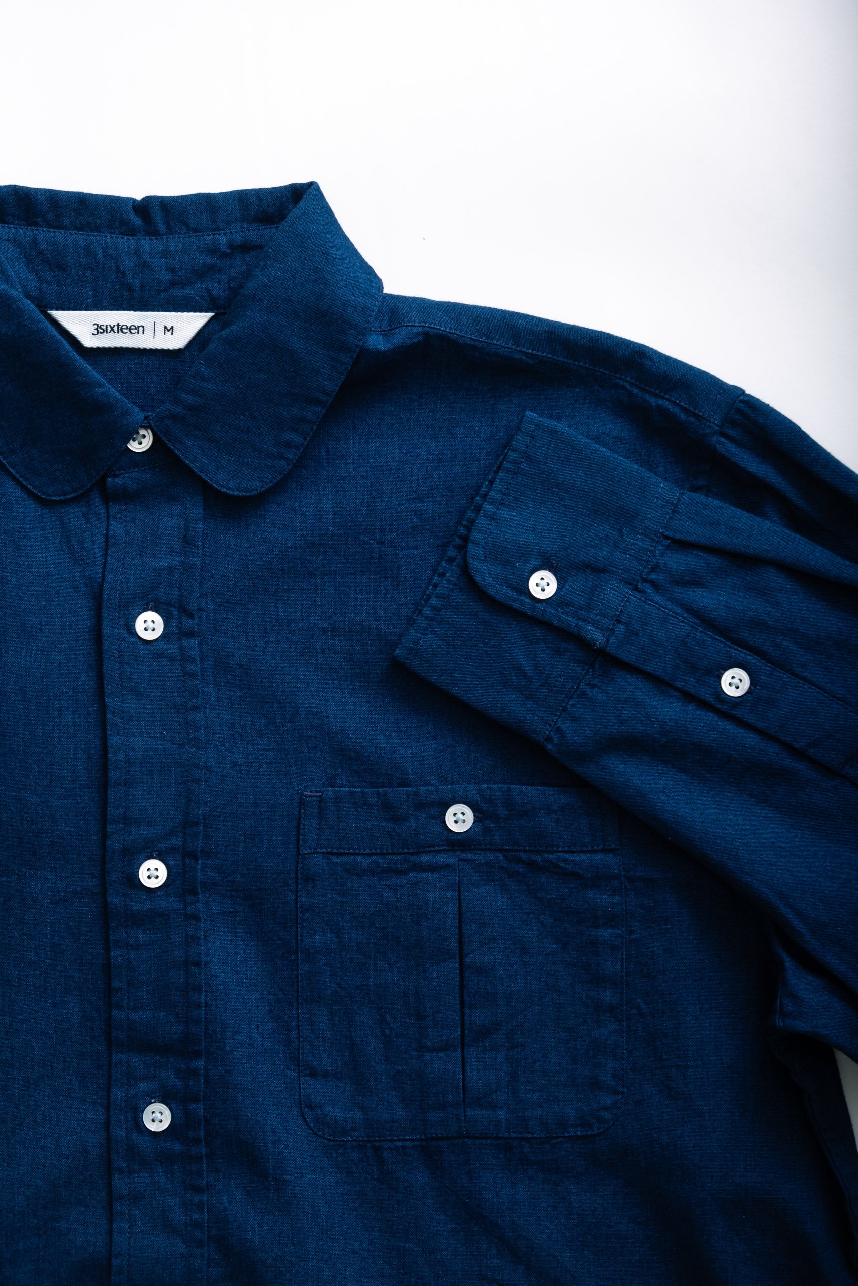 CLUB COLLAR - INDIGO SELVEDGE