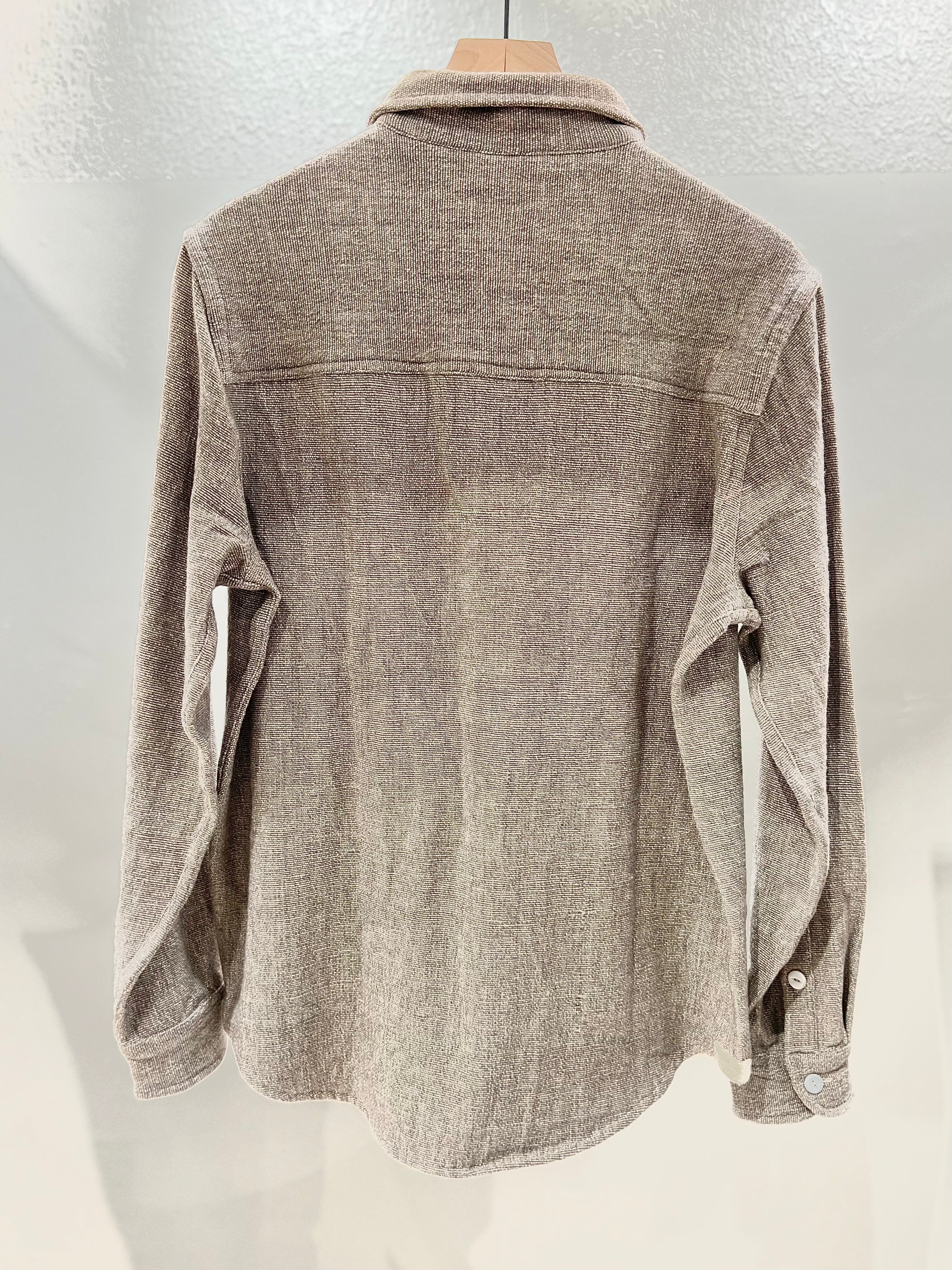 AMES WORKSHIRT - IRON GREY CANVAS