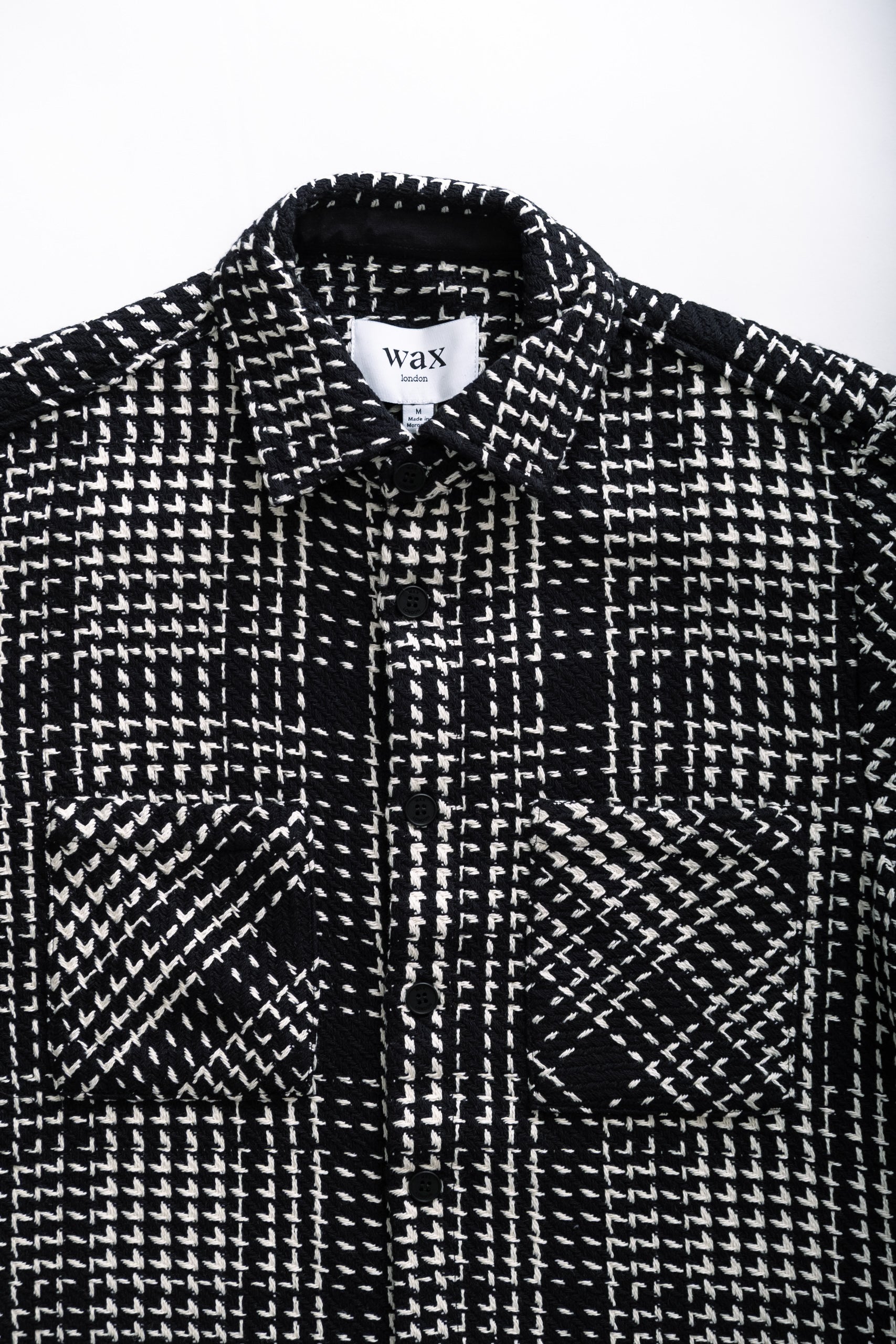 WHITING OVERSHIRT - TWINWEAVE BLACK