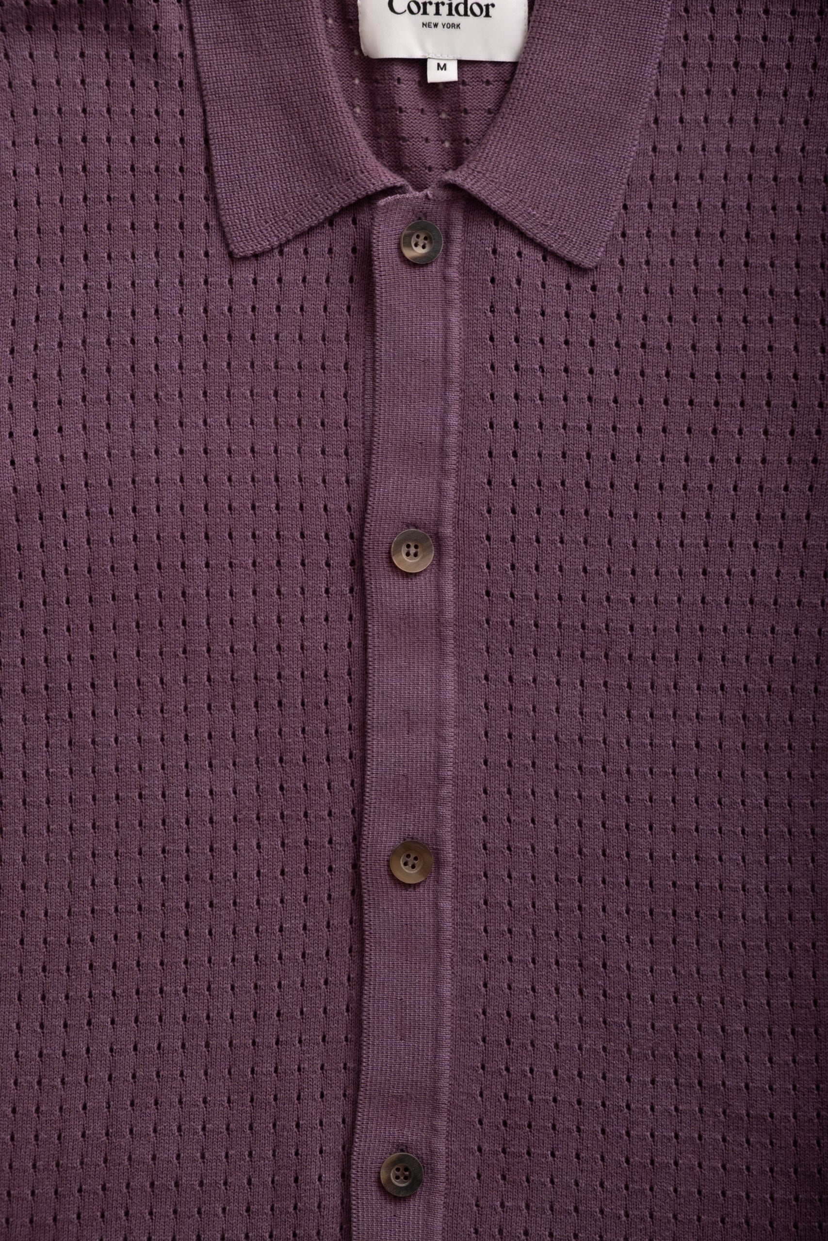 WASHED POINTELLE - VIOLET