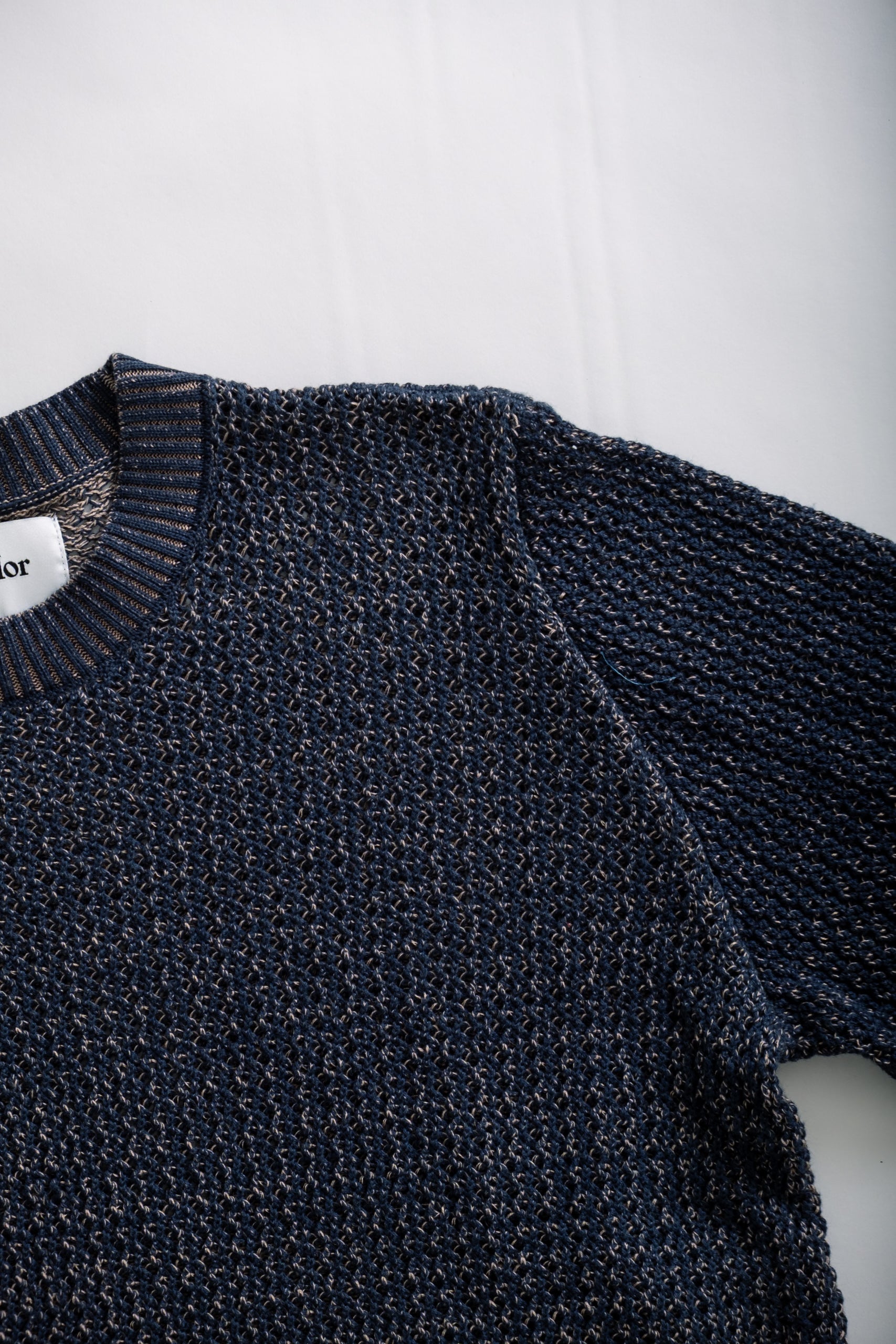 MARLED CREWNECK - NAVY