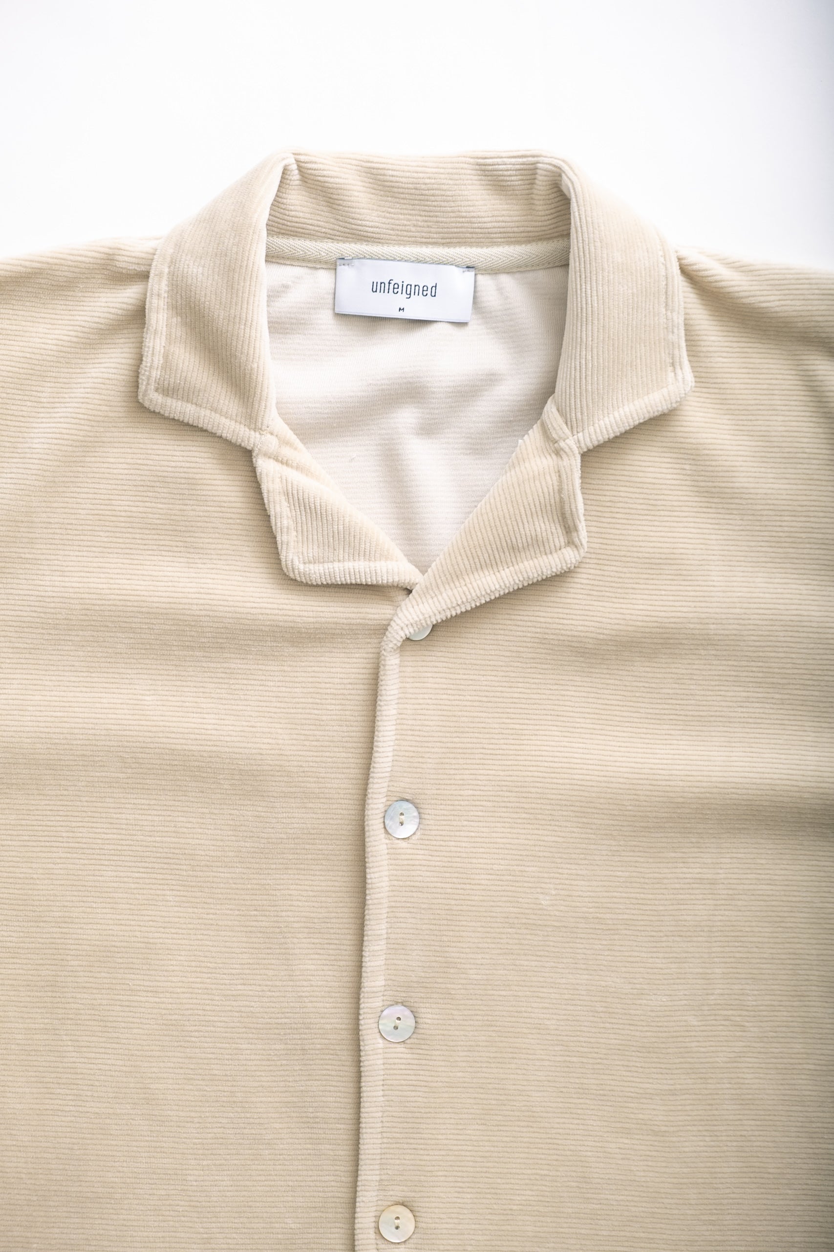 VELOUR POLO - TIDAL FOAM