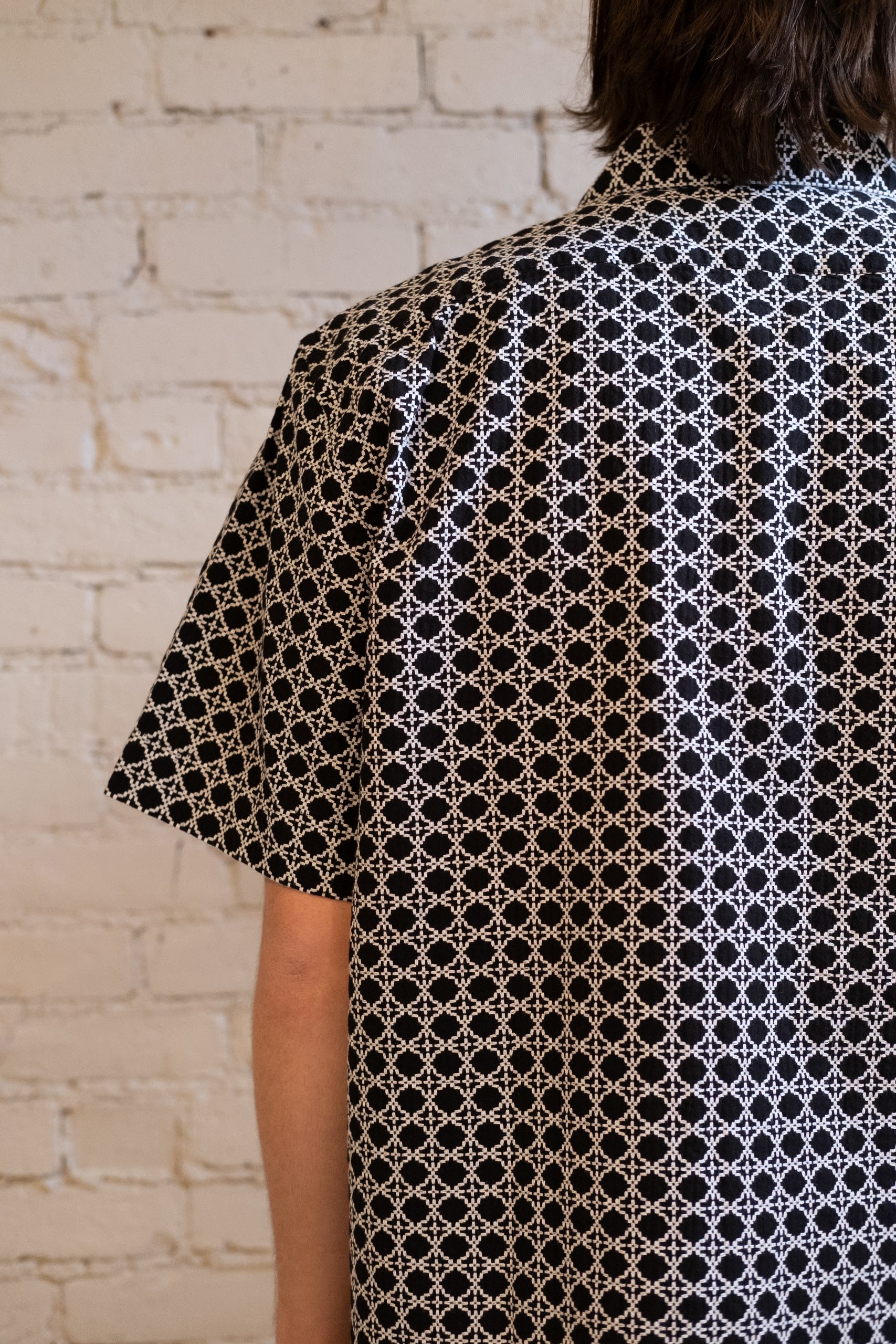 RESORT SHIRT - BLACK RATTAN