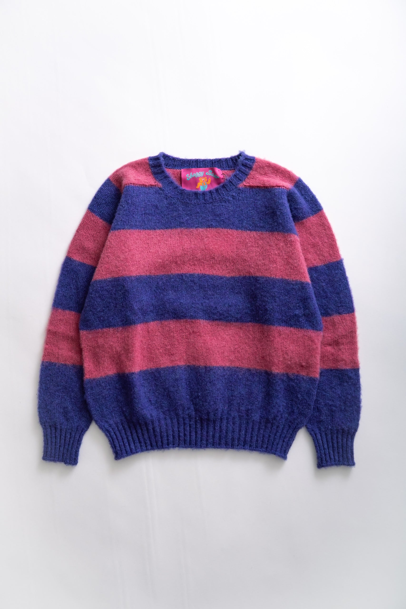 SHAGGY BEAR CHUNKY STRIPE - SLIPPERY