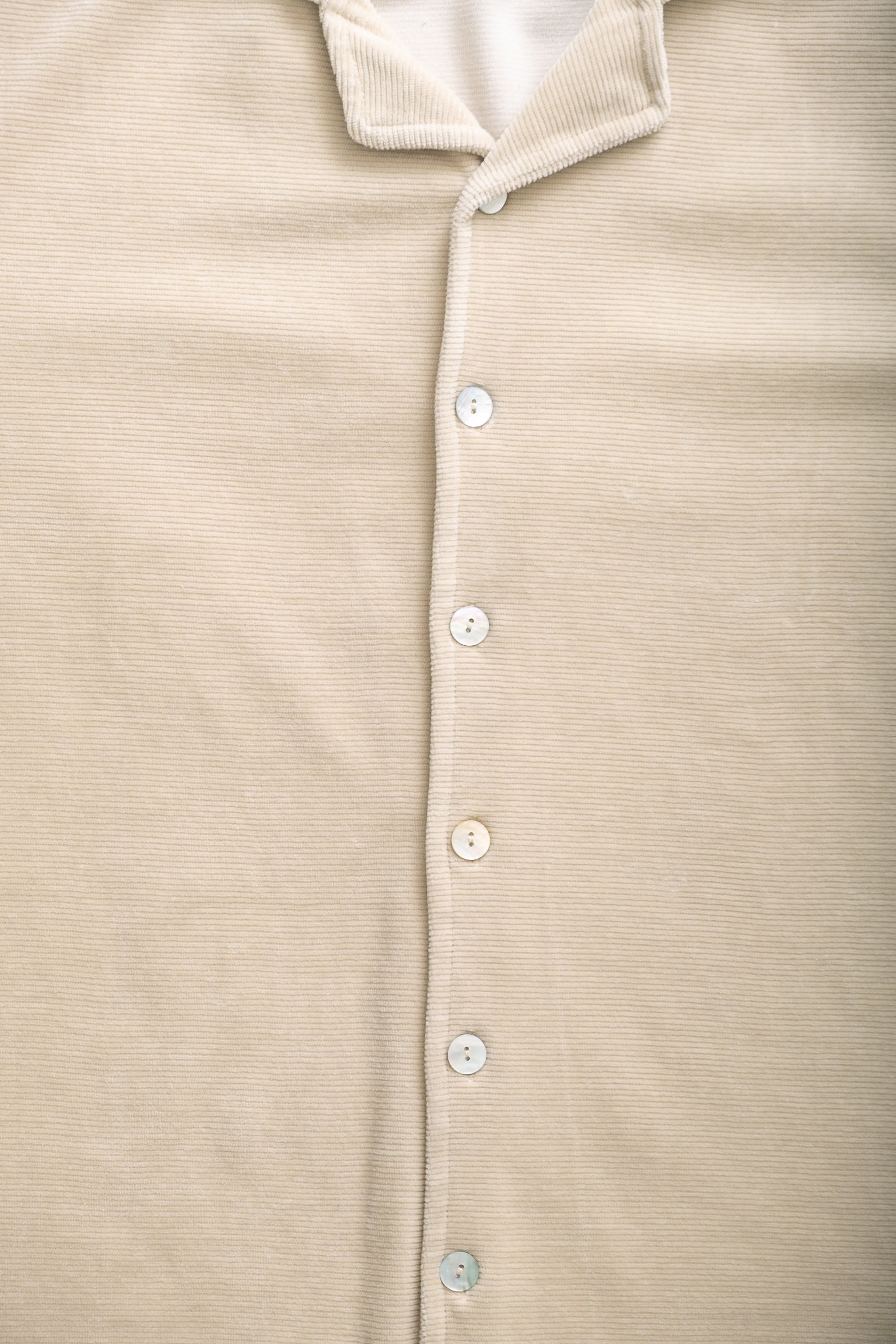 VELOUR POLO - TIDAL FOAM