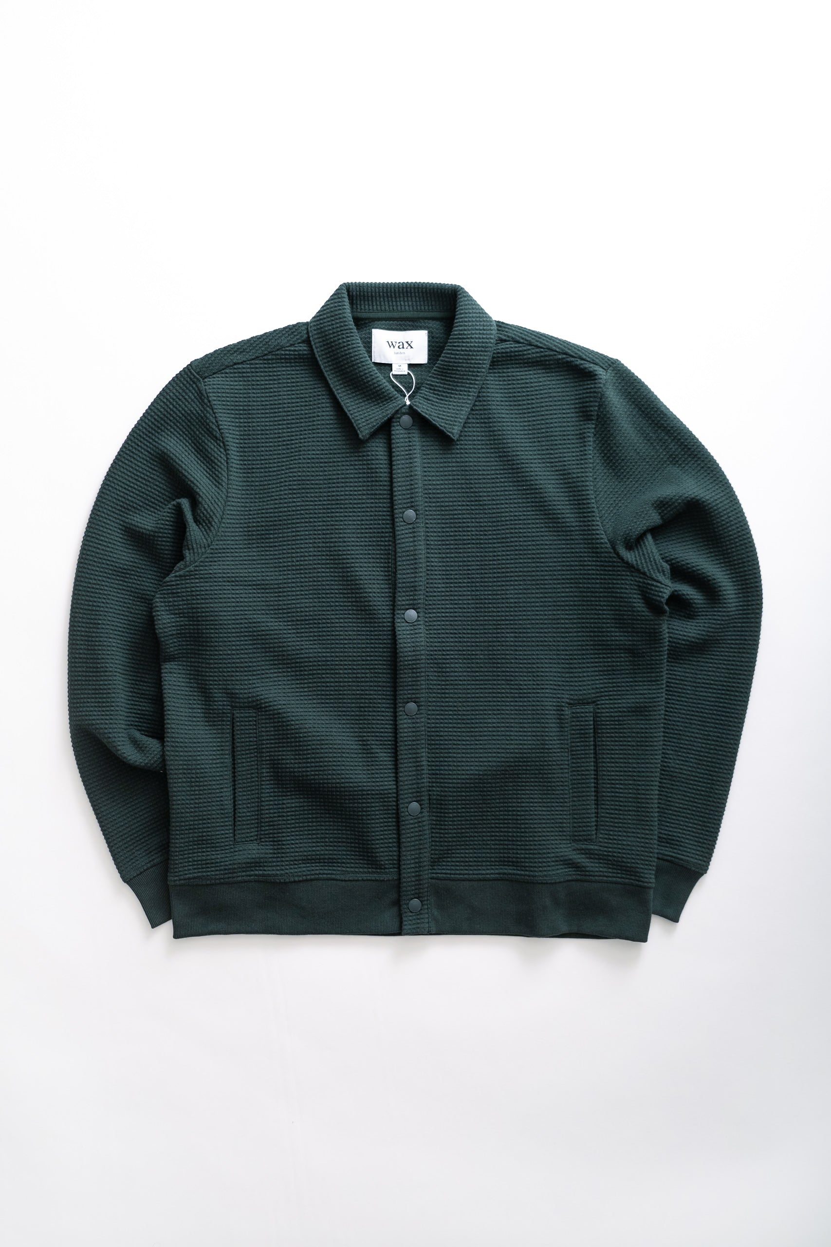 HAYS JERSEY OVERSHIRT - DARK GREEN