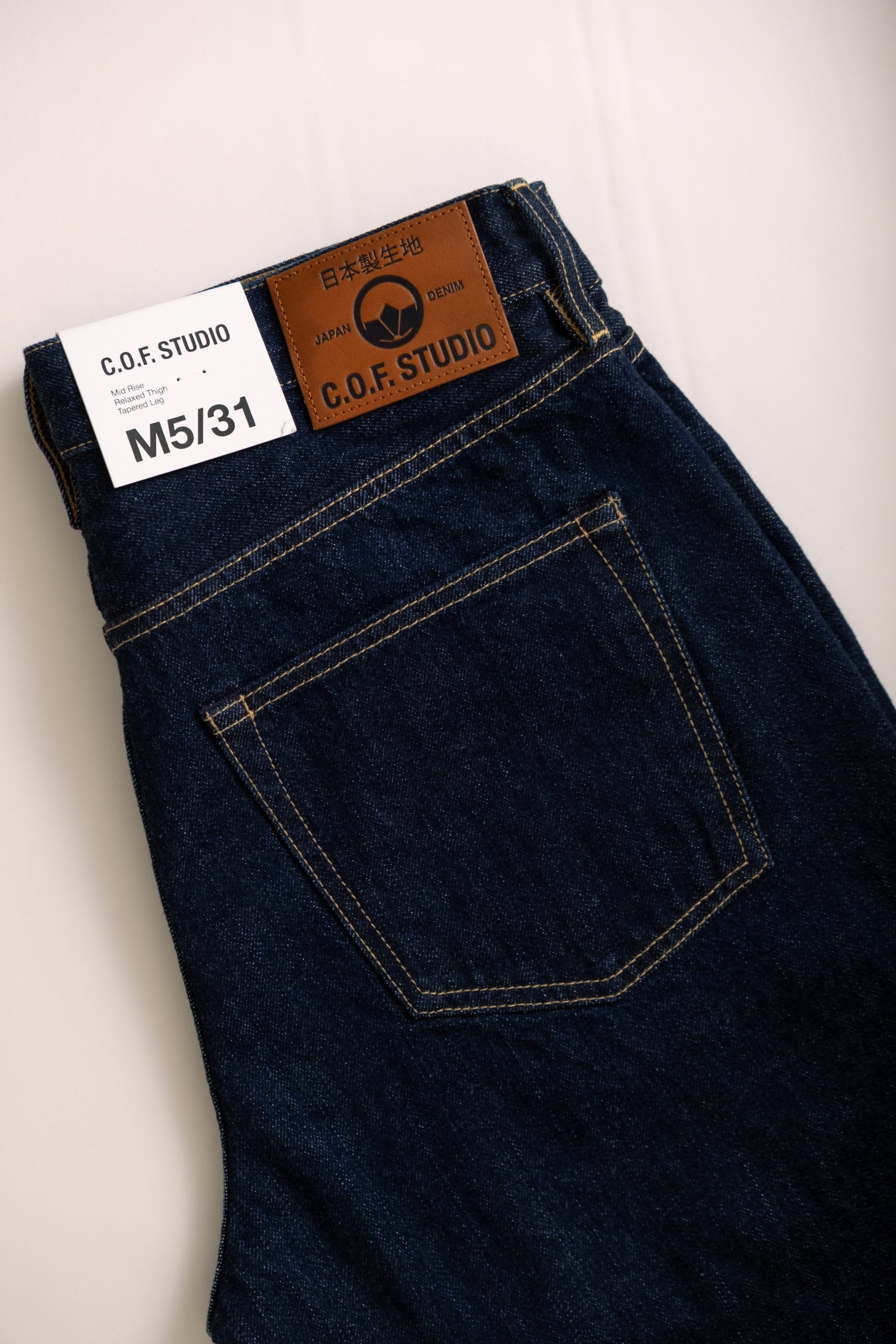 M5 13OZ KUROKI SELVEDGE - RINSED