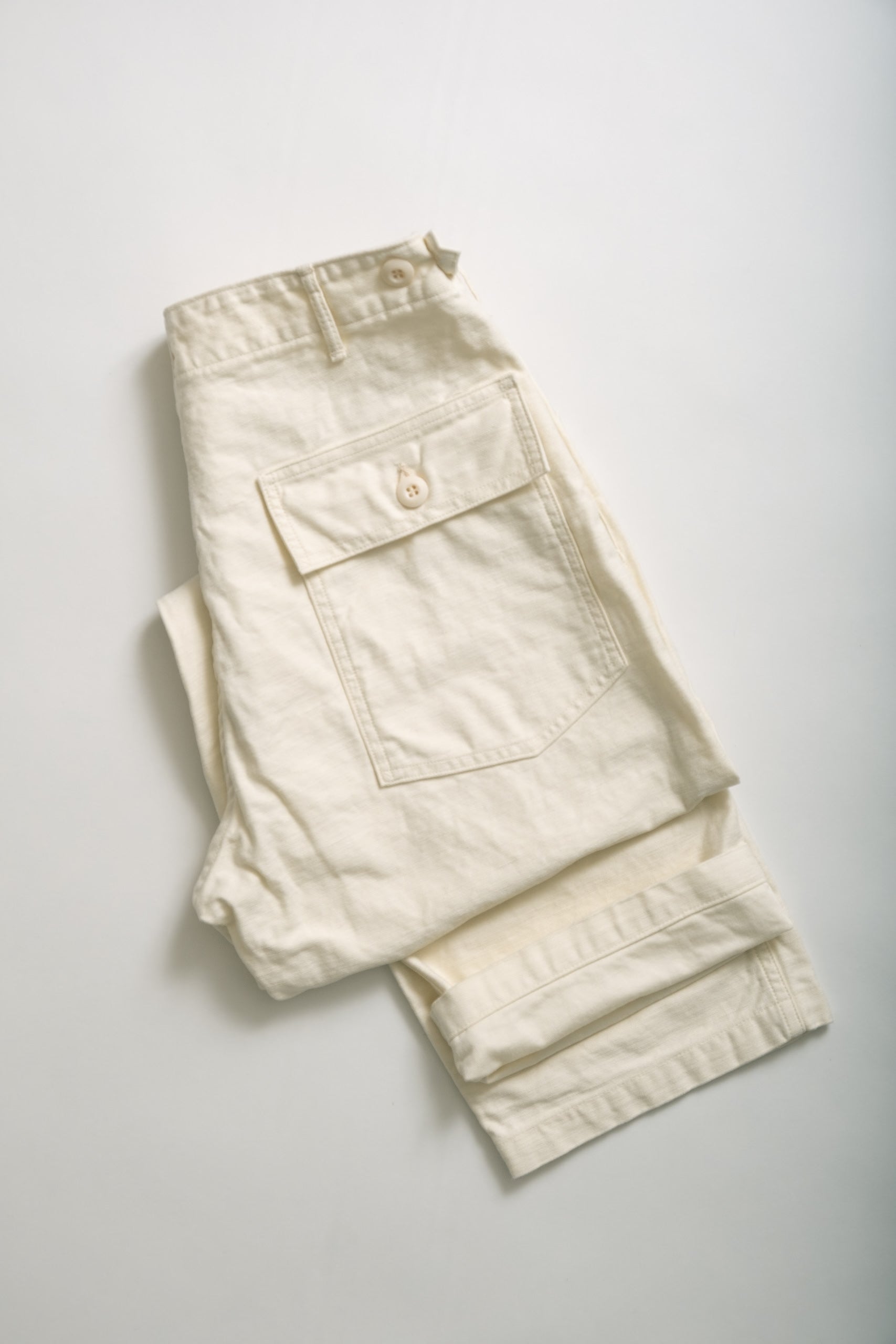 US ARMY FATIGUE PANTS - ECRU