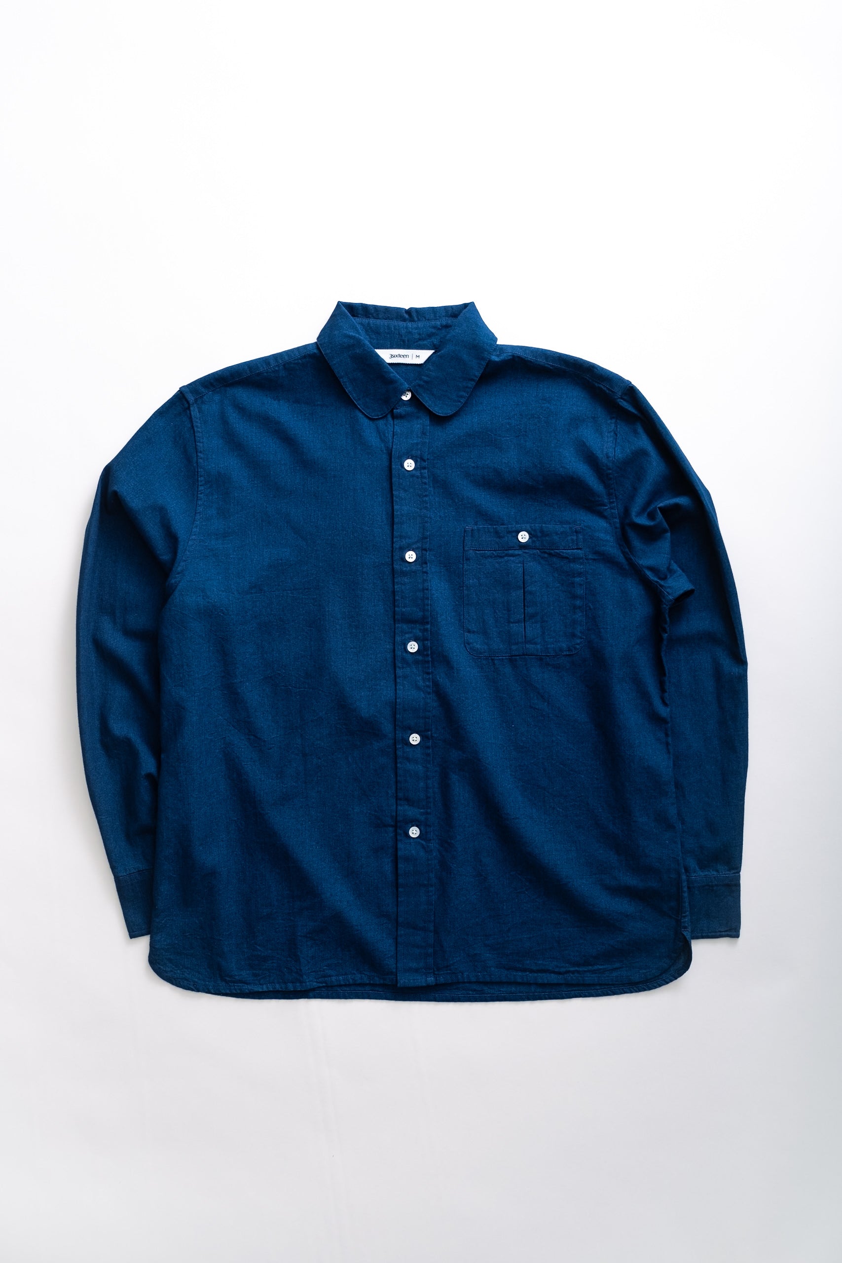 CLUB COLLAR - INDIGO SELVEDGE