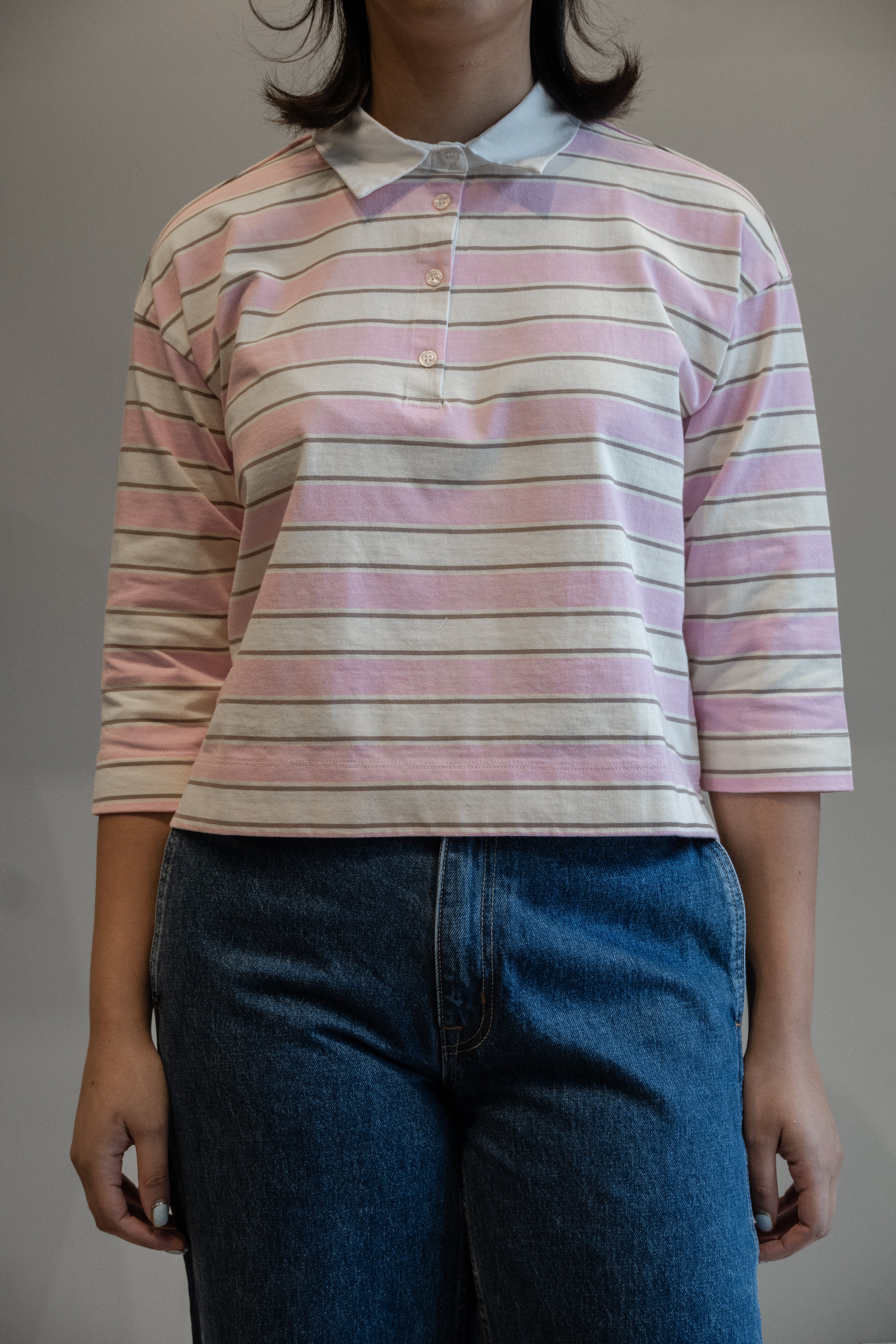 DARIA - SUGAR PINK STRIPE