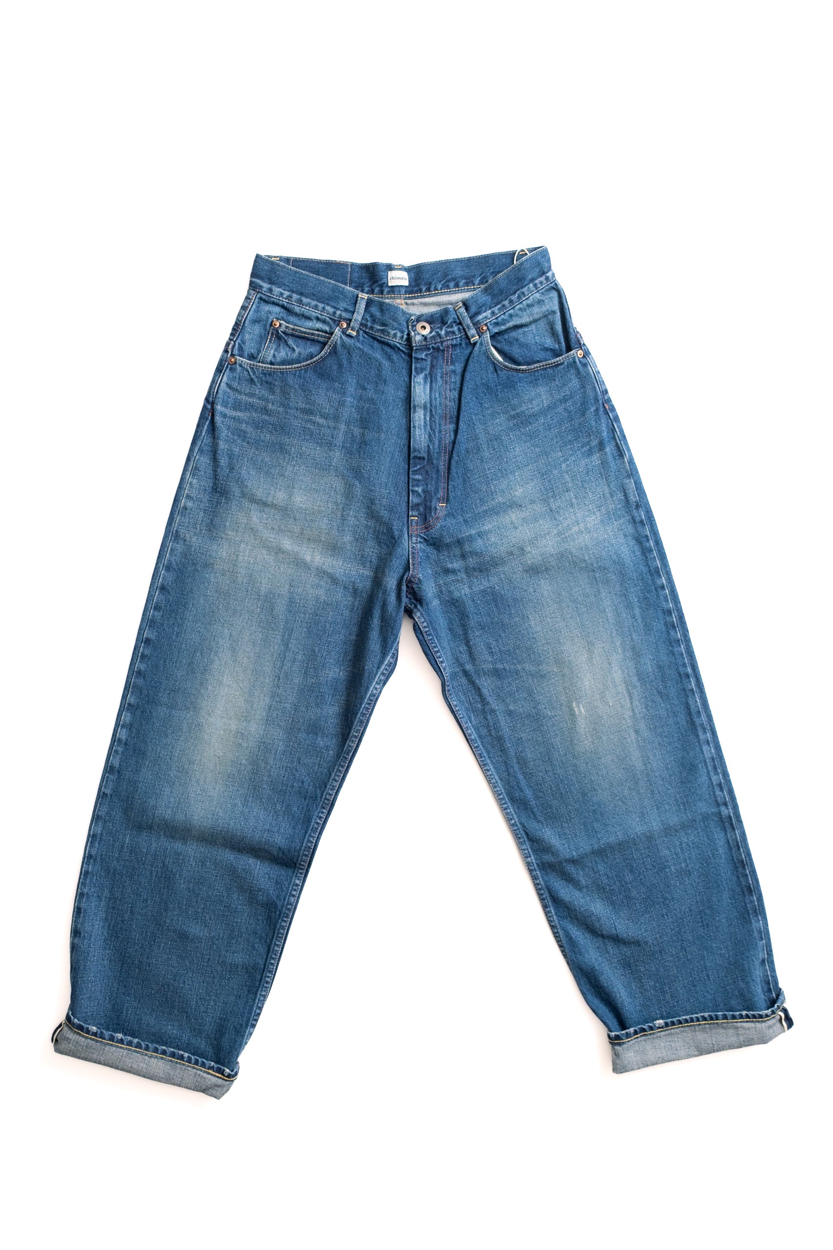 13.5OZ RANCH PANT - DARK WASH